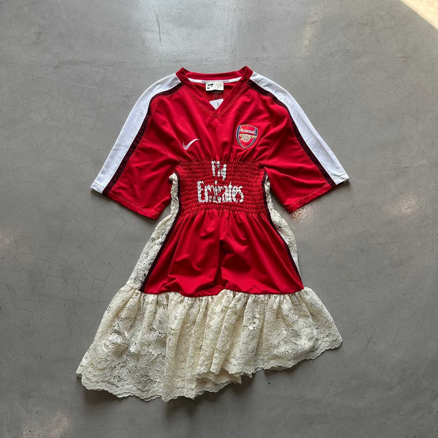 Fifi Al Shakar x Island Vintage Reworked Arsenal Dress