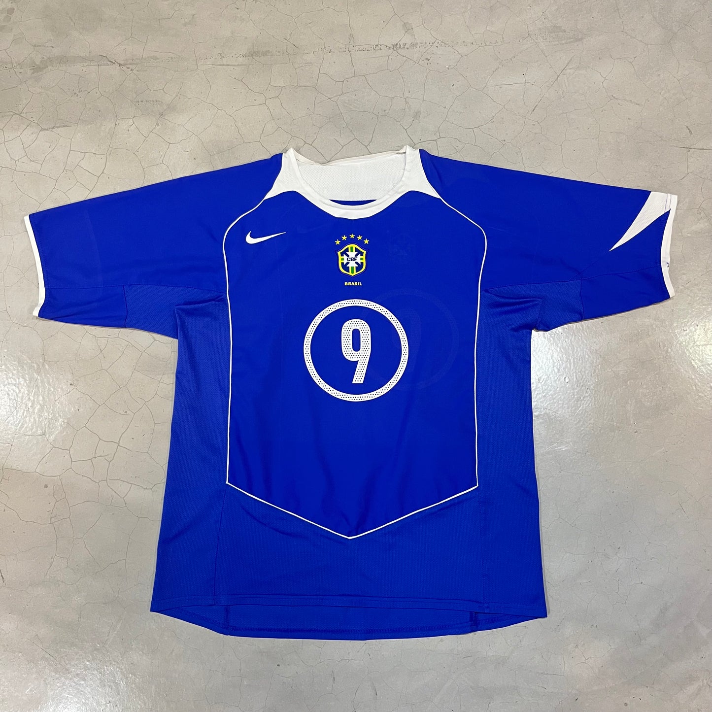 Brazil 2004 Away Jersey (Ronaldo R9)