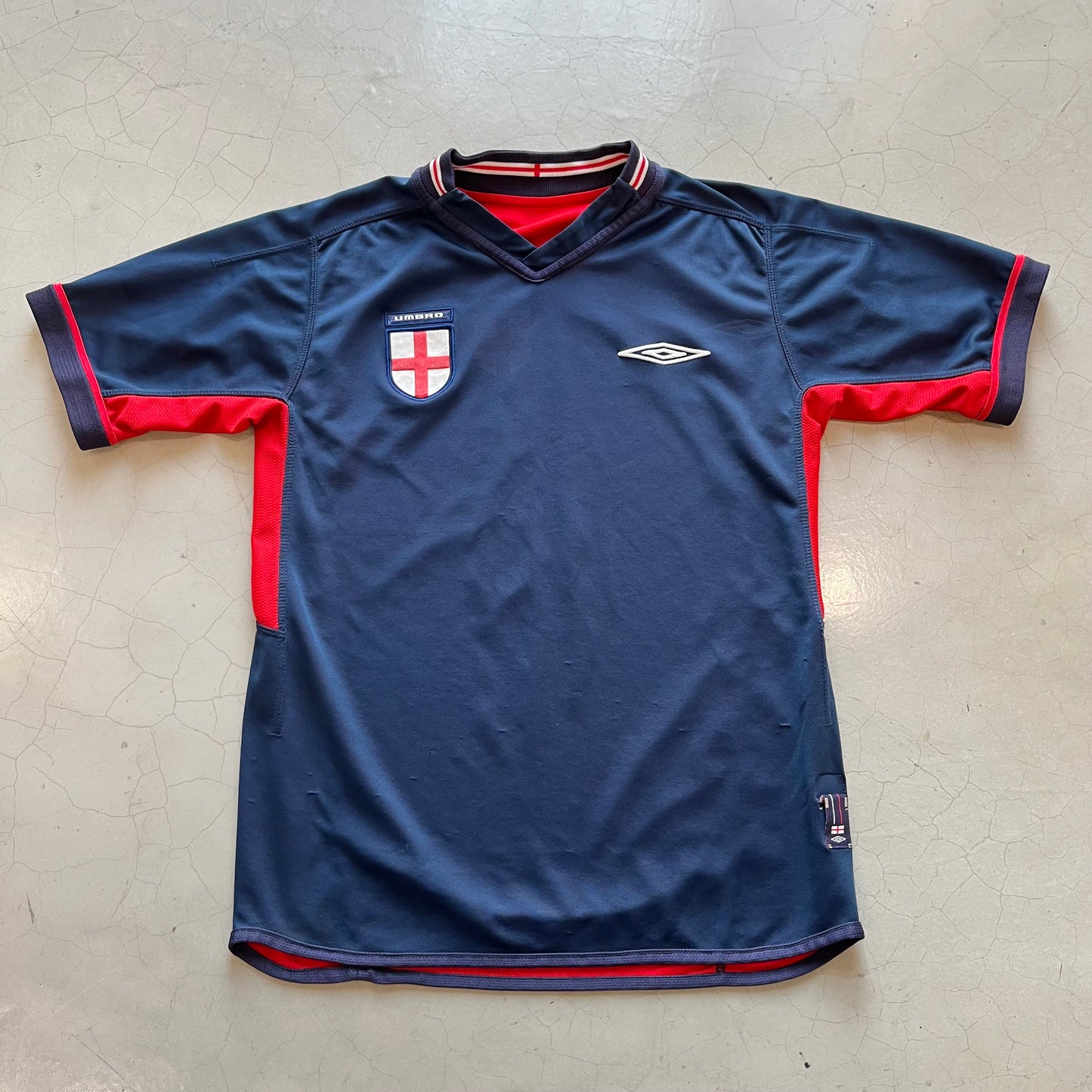 England 2002 Away Jersey (Reversible)