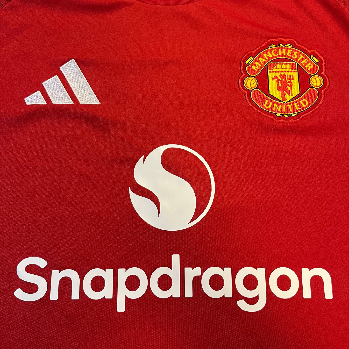 Manchester United Home Long Sleeve Jersey (Garnacho) (DEADSTOCK)