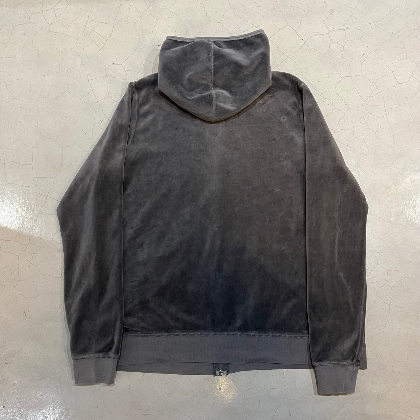 Gray Juicy Couture Zip-Up Hoodie