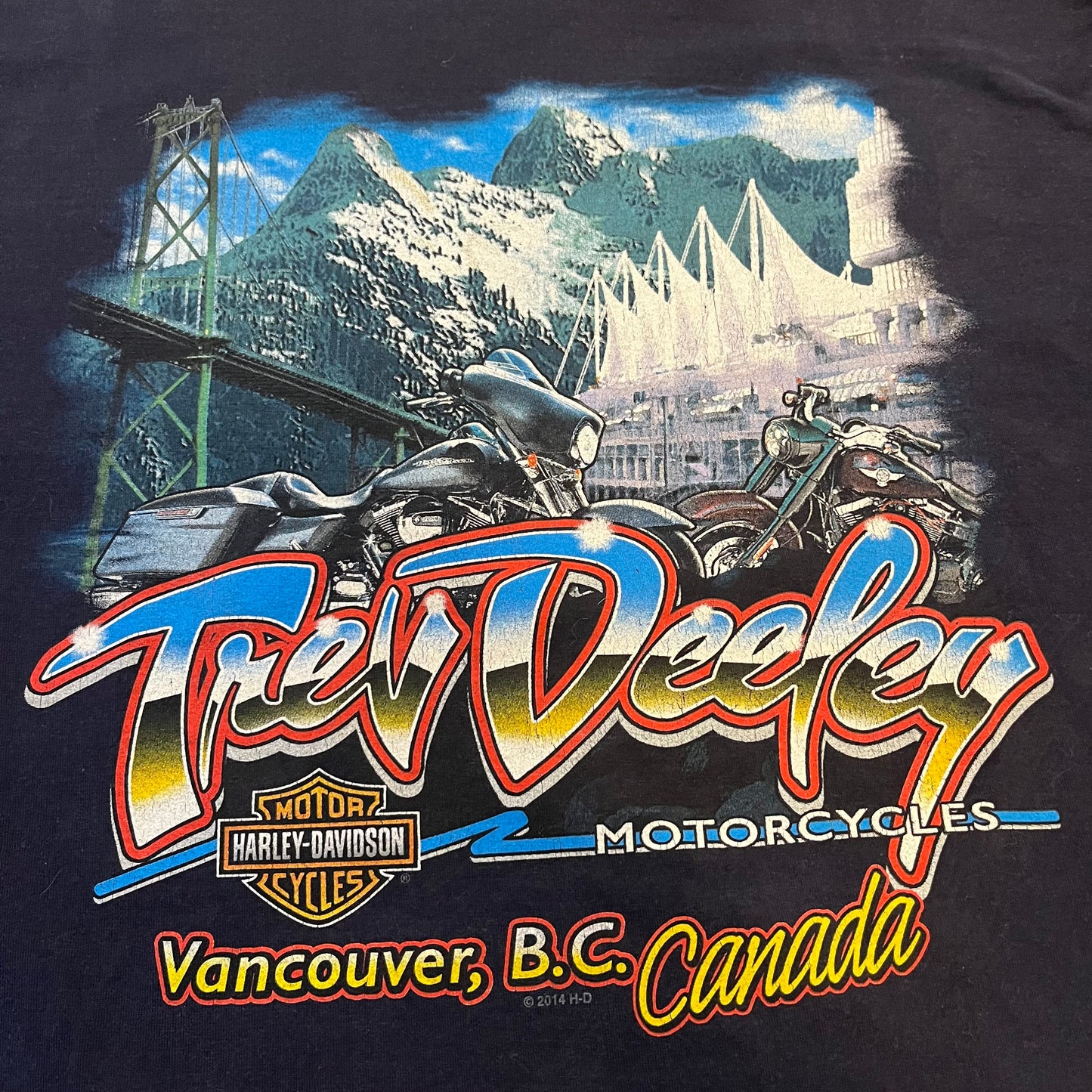 Vintage Harley Davidson Vancouver Longsleeve