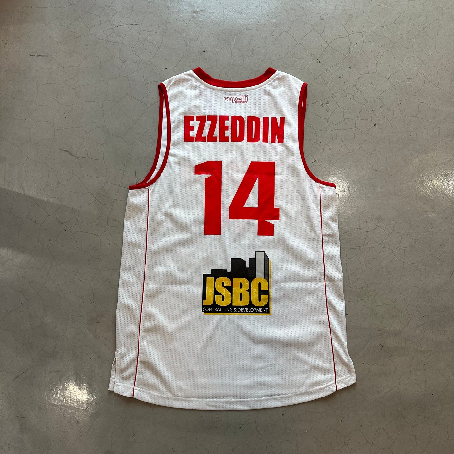 2021 Lebanon GAME WORN Basketball Jersey