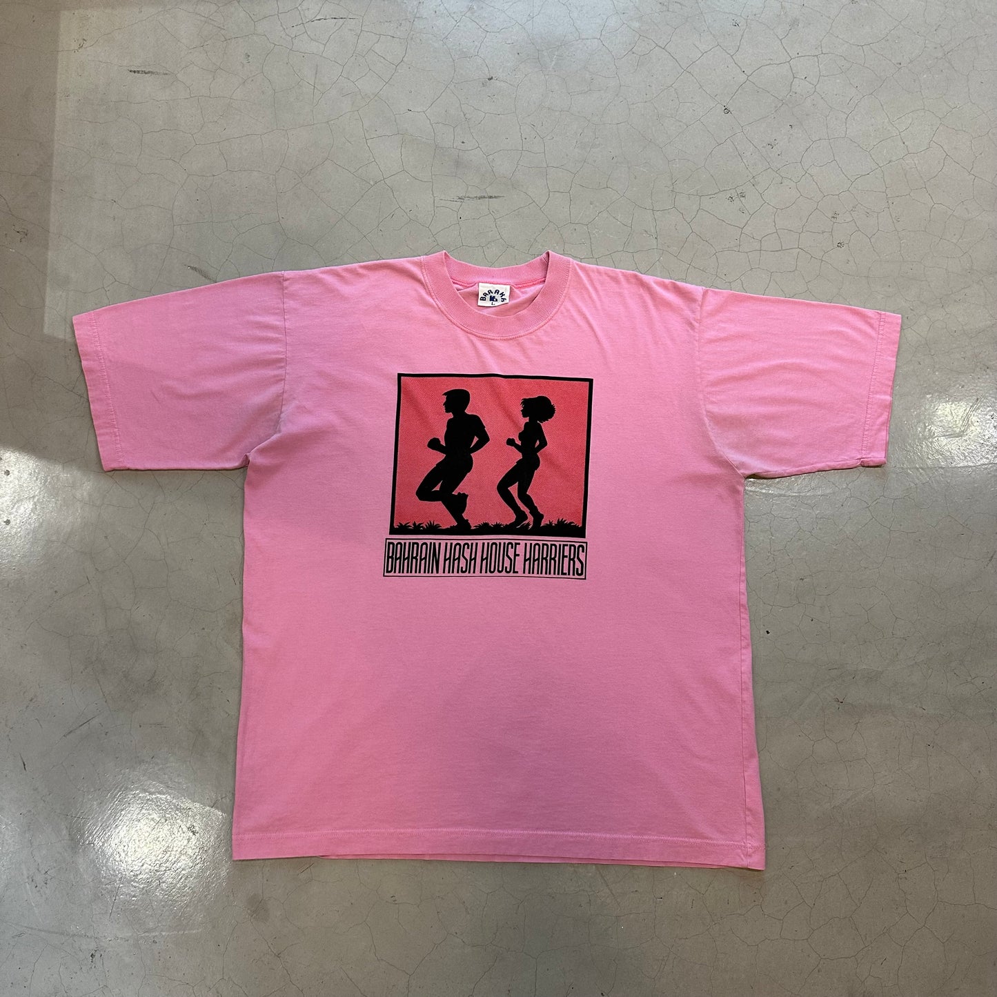 Vtg 1997 Bahrain Hash House Harriers Marathon Tee