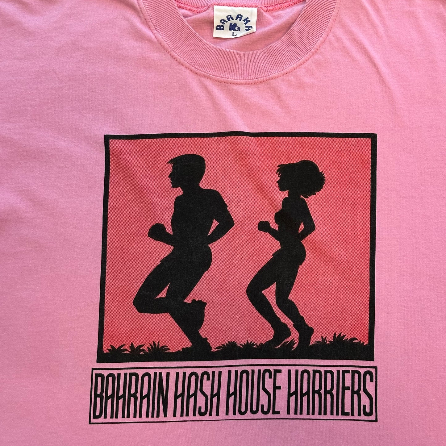 Vtg 1997 Bahrain Hash House Harriers Marathon Tee