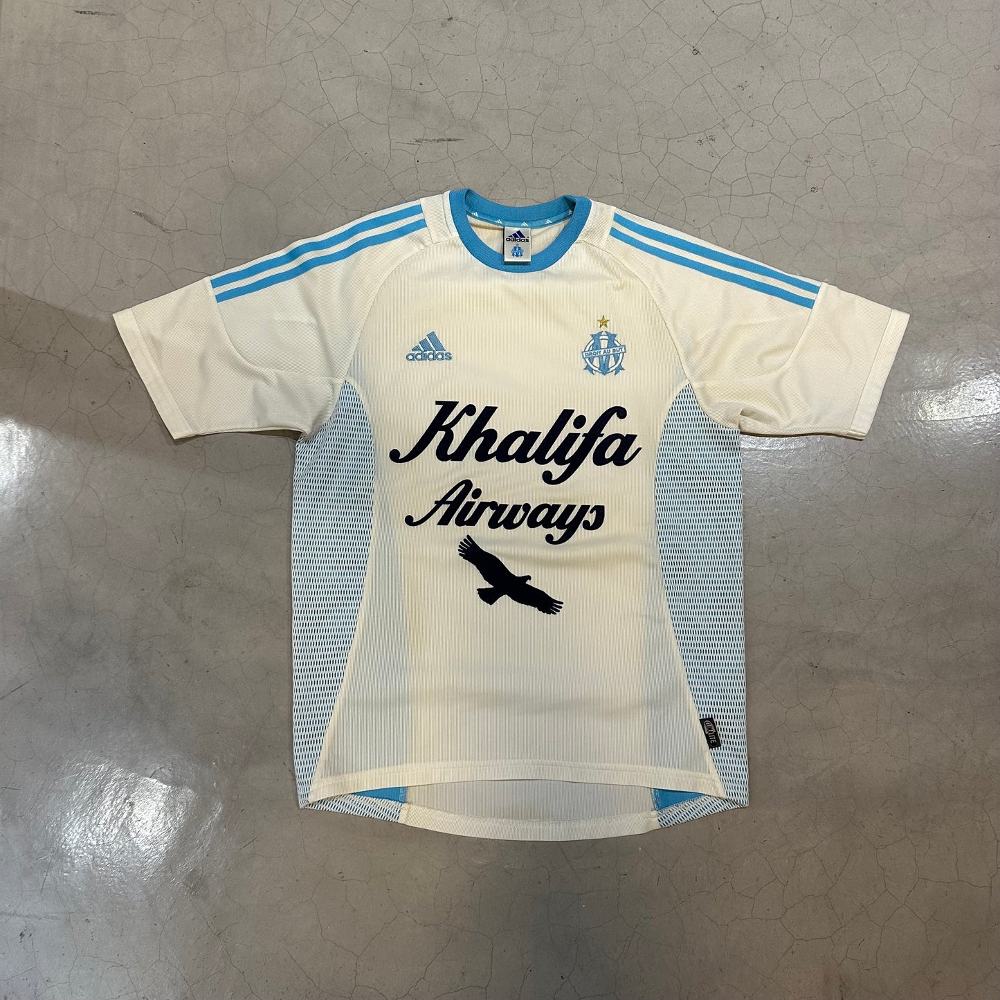Vtg 2002-2003 Marseille "Khalifa Airways" Home Shirt
