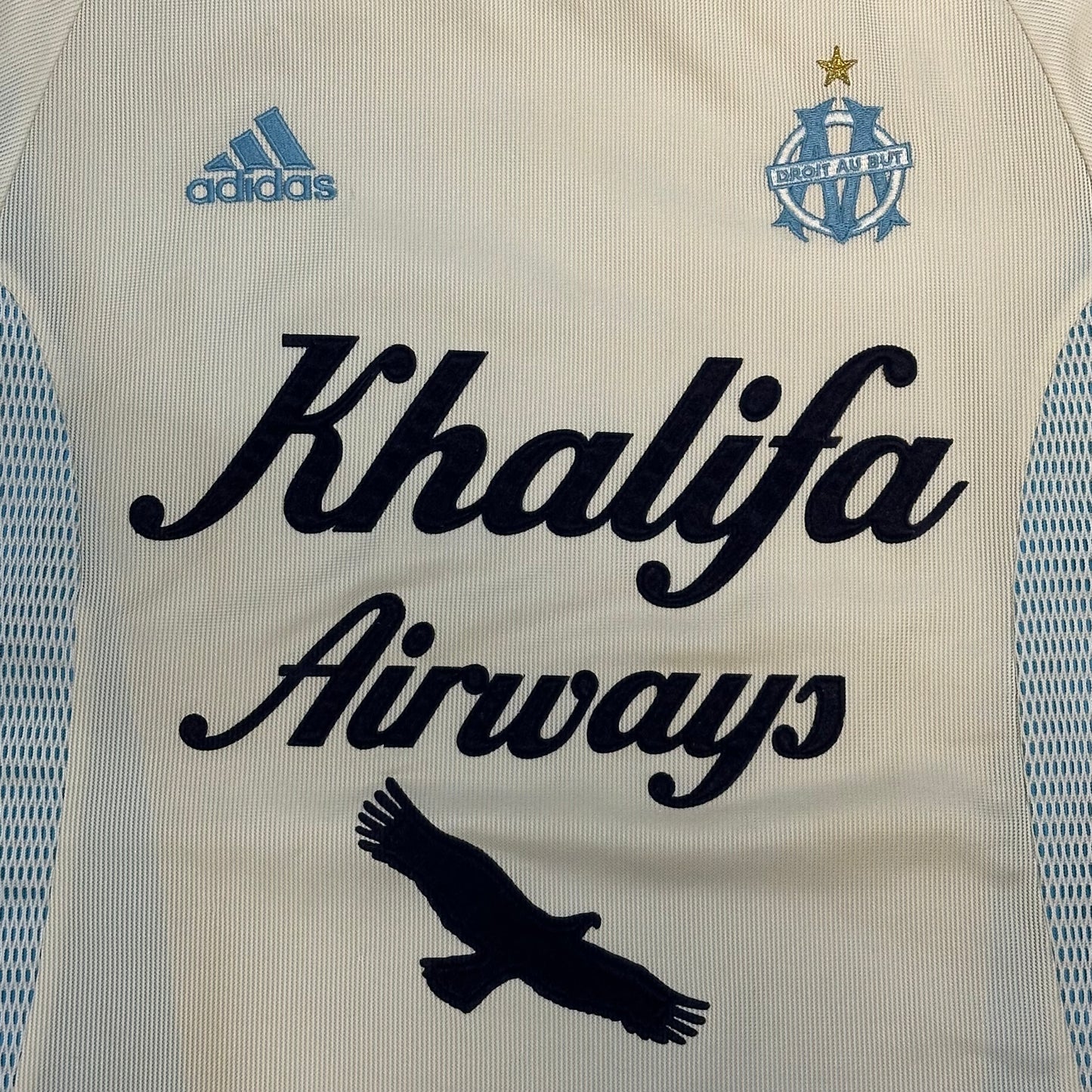 Vtg 2002-2003 Marseille "Khalifa Airways" Home Shirt