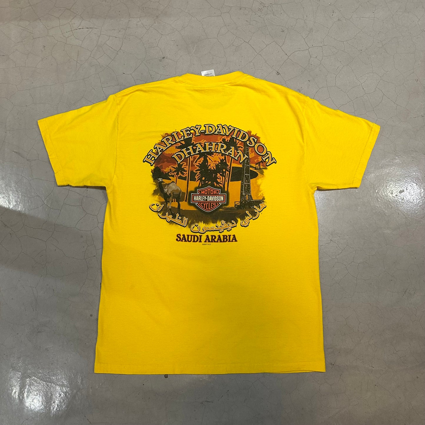 2007 Harley Davidson Dhahran Saudi Arabia Tee
