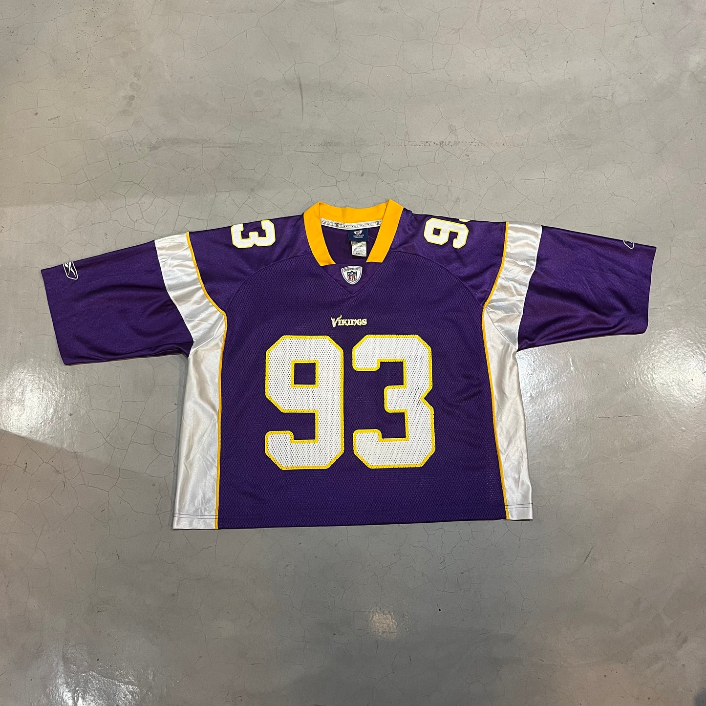 Vintage NFL Minnesota Vikings Williams CROPPED Jersey