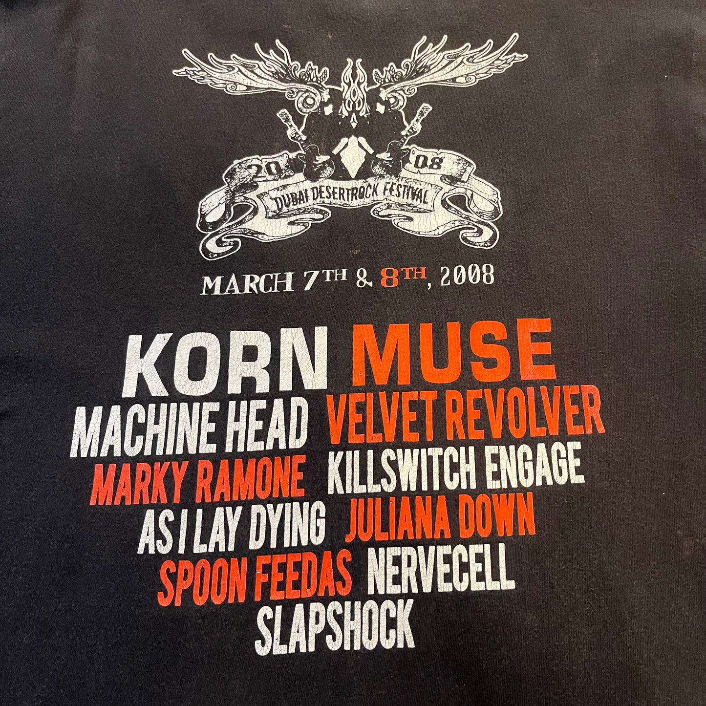Dubai Desert Rock Festival Sleeveless T-shirt