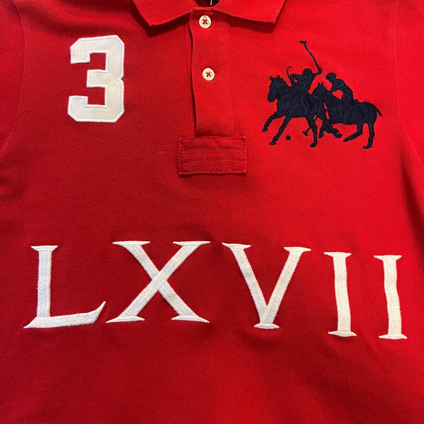 Vintage Ralph Lauren LXVII CROPPED Polo Shirt