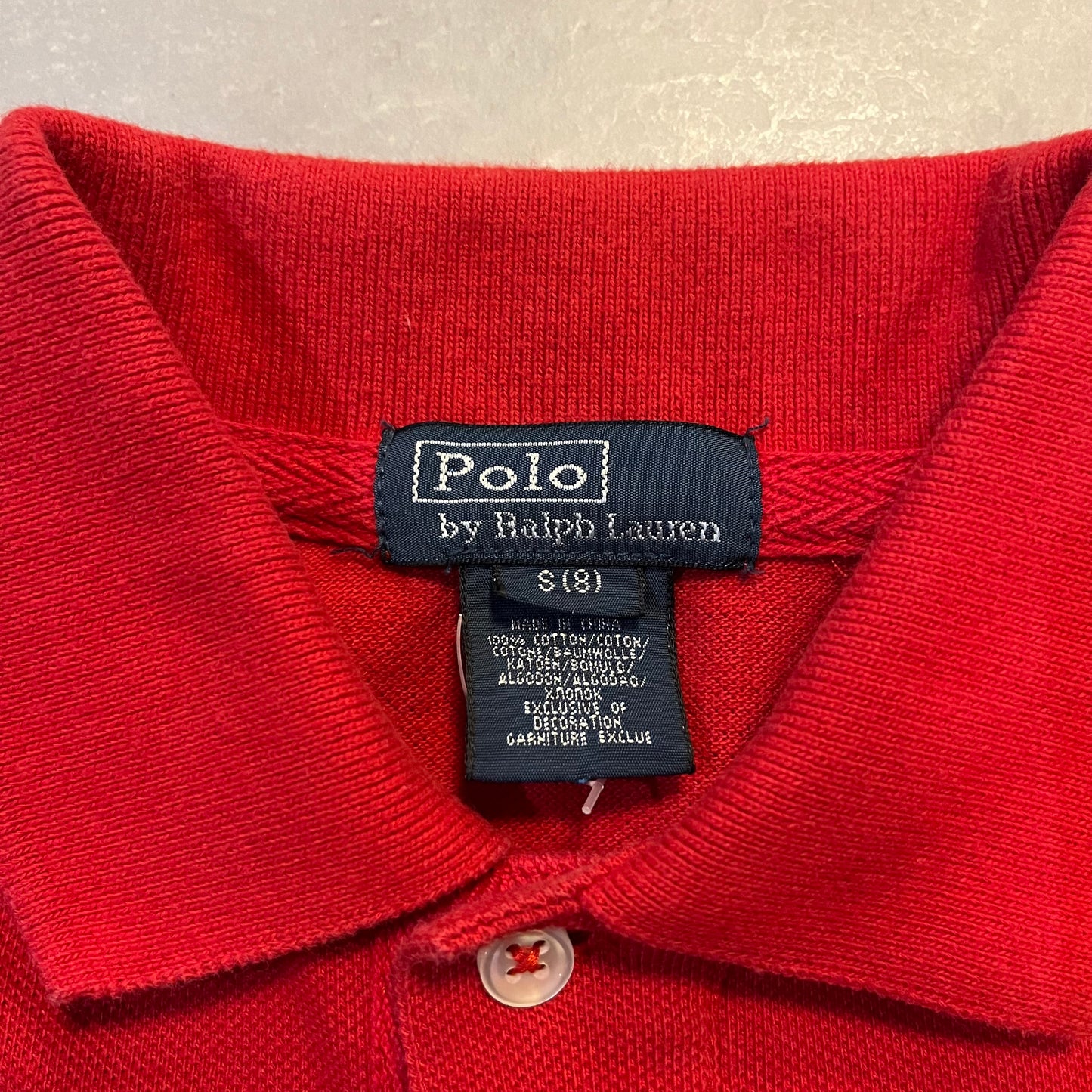Vintage Ralph Lauren LXVII CROPPED Polo Shirt