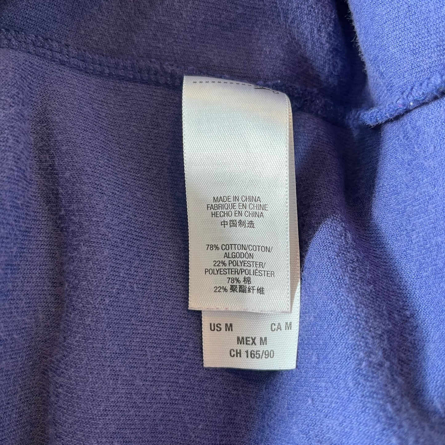Navy Blue Juicy Couture Velour Hoodie