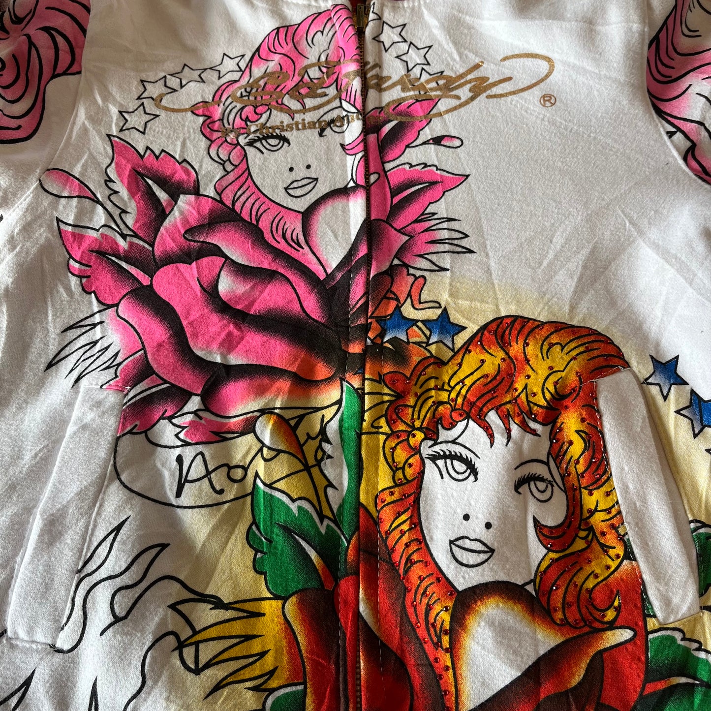 Womens Ed Hardy Reversible Jacket (Deadstock)
