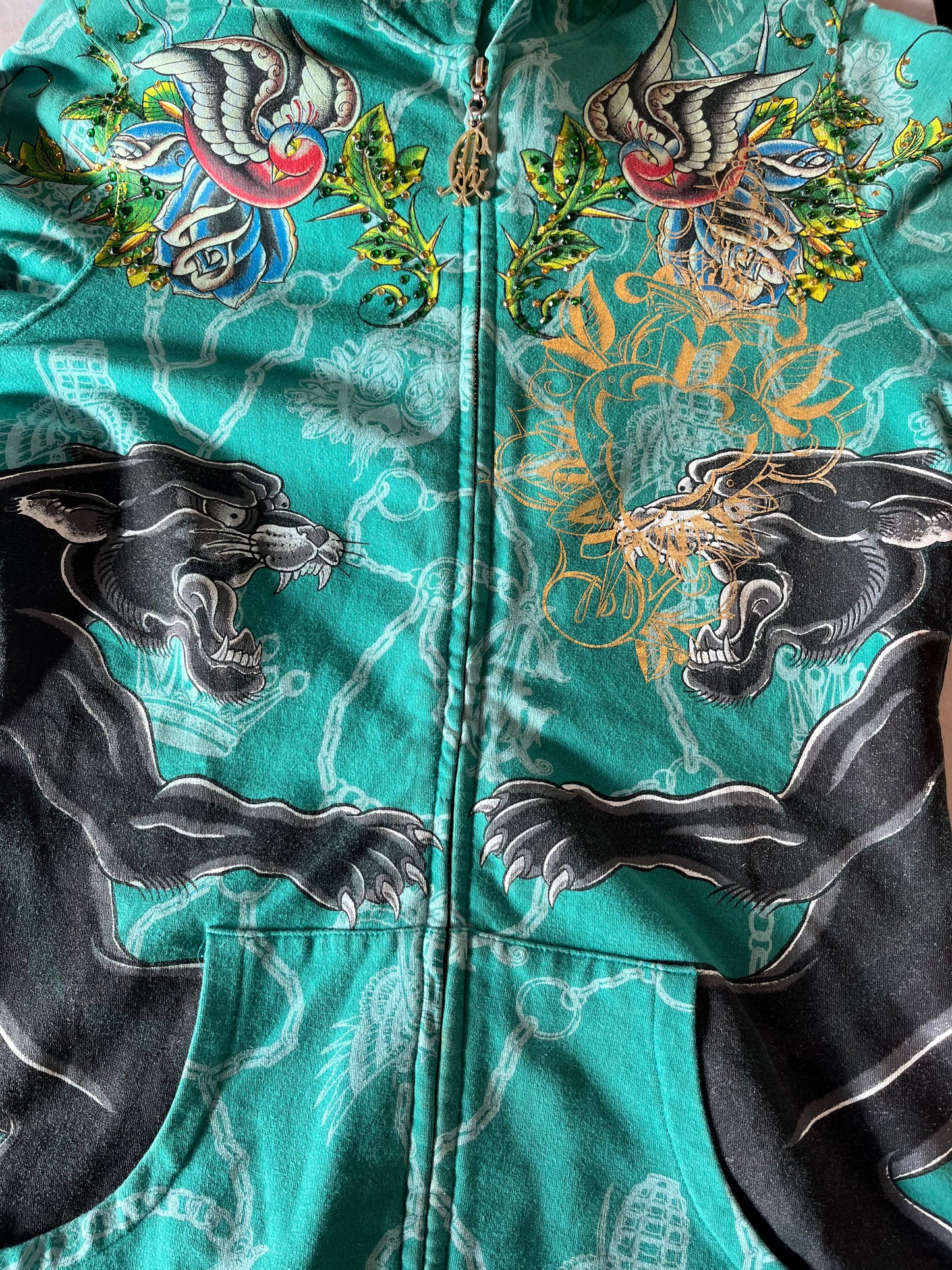 Womens Y2K Christian Audigier Jacket