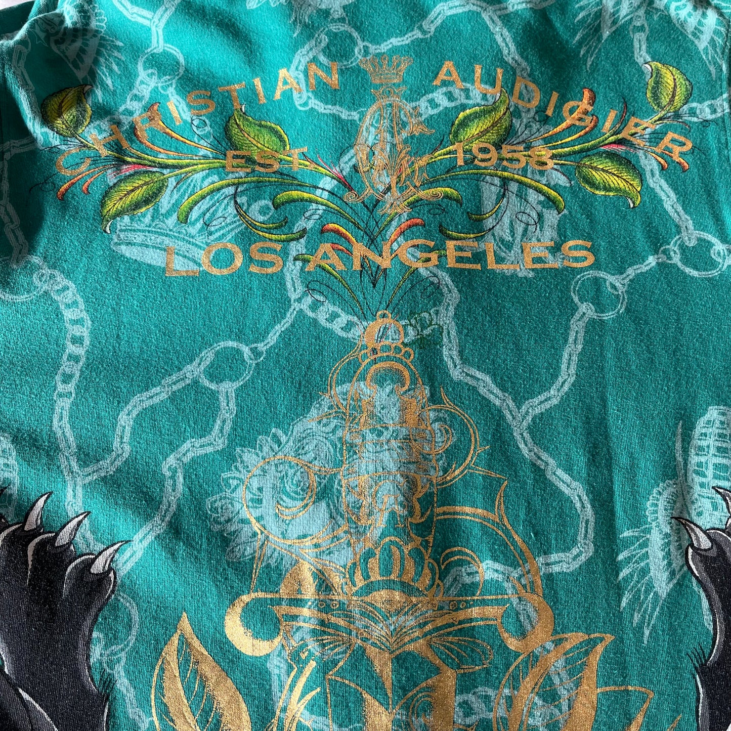 Womens Y2K Christian Audigier Jacket