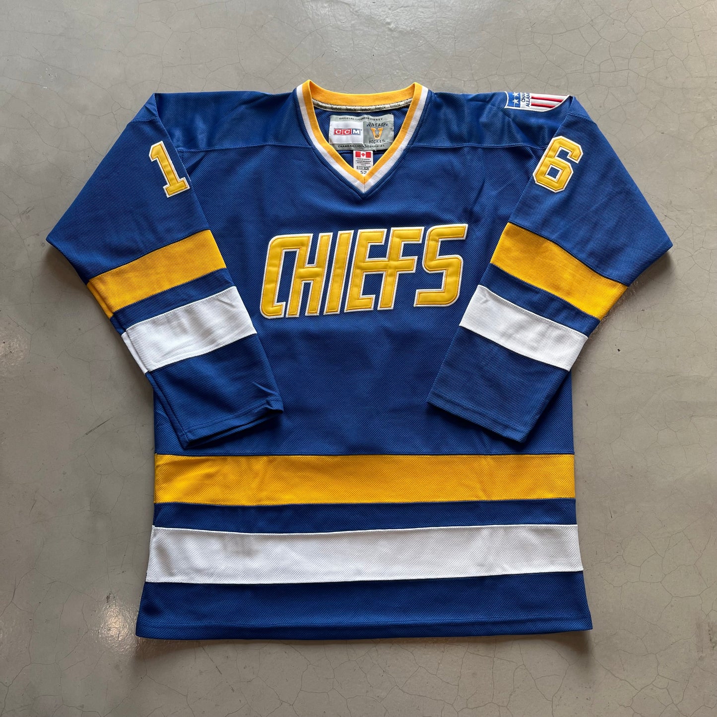 Vintage Hockey Chiefs (Hanson) Hockey Jersey