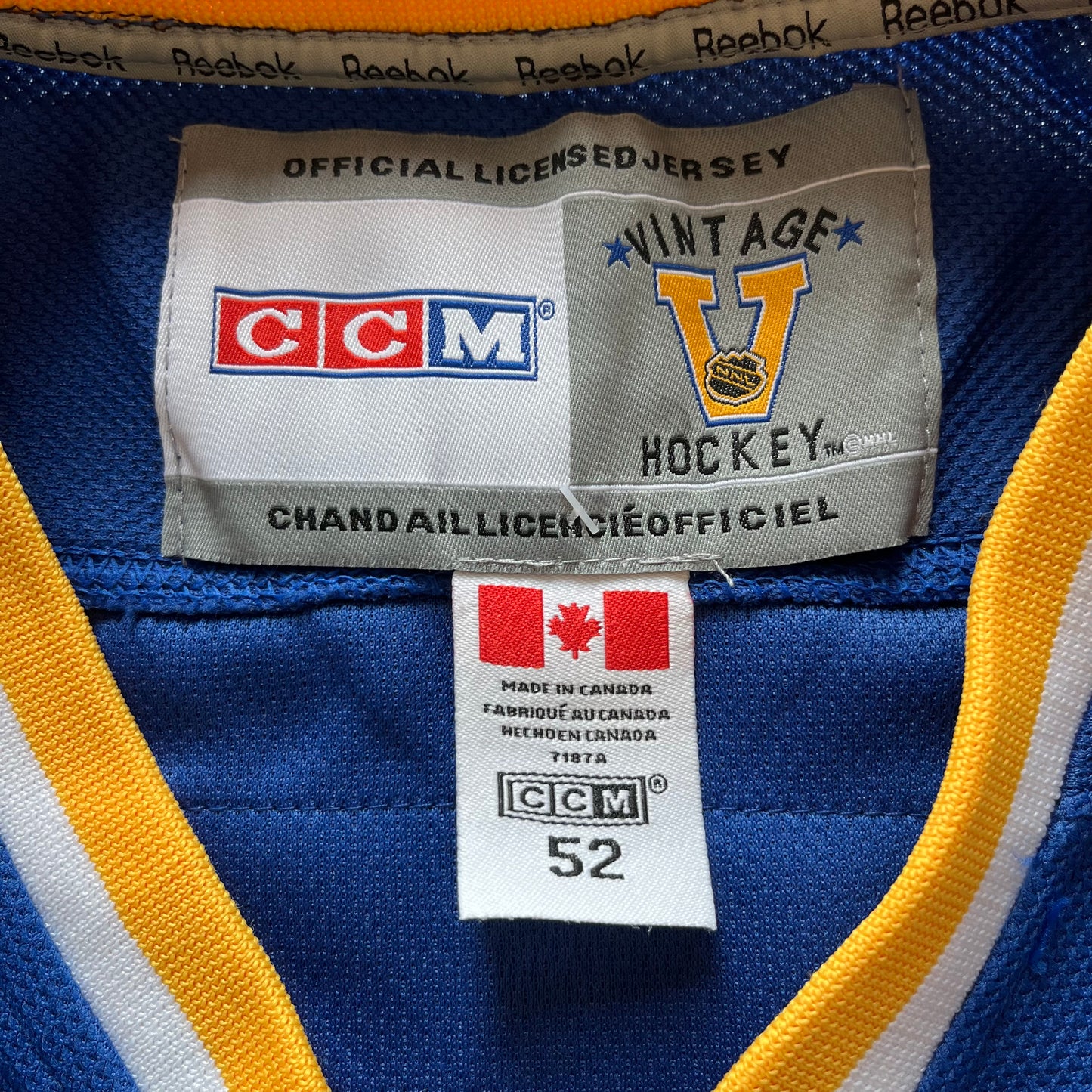 Vintage Hockey Chiefs (Hanson) Hockey Jersey