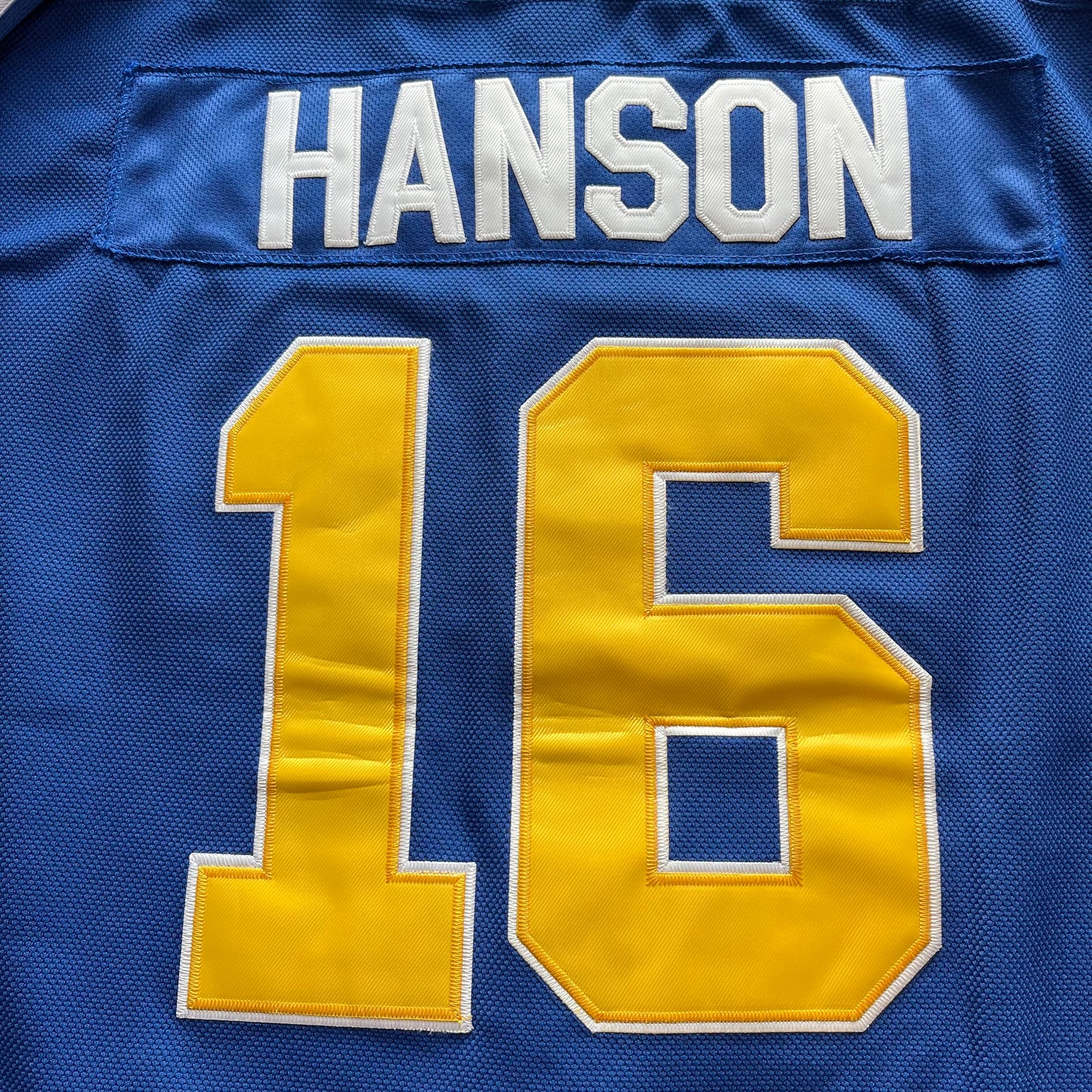 Vintage Hockey Chiefs (Hanson) Hockey Jersey