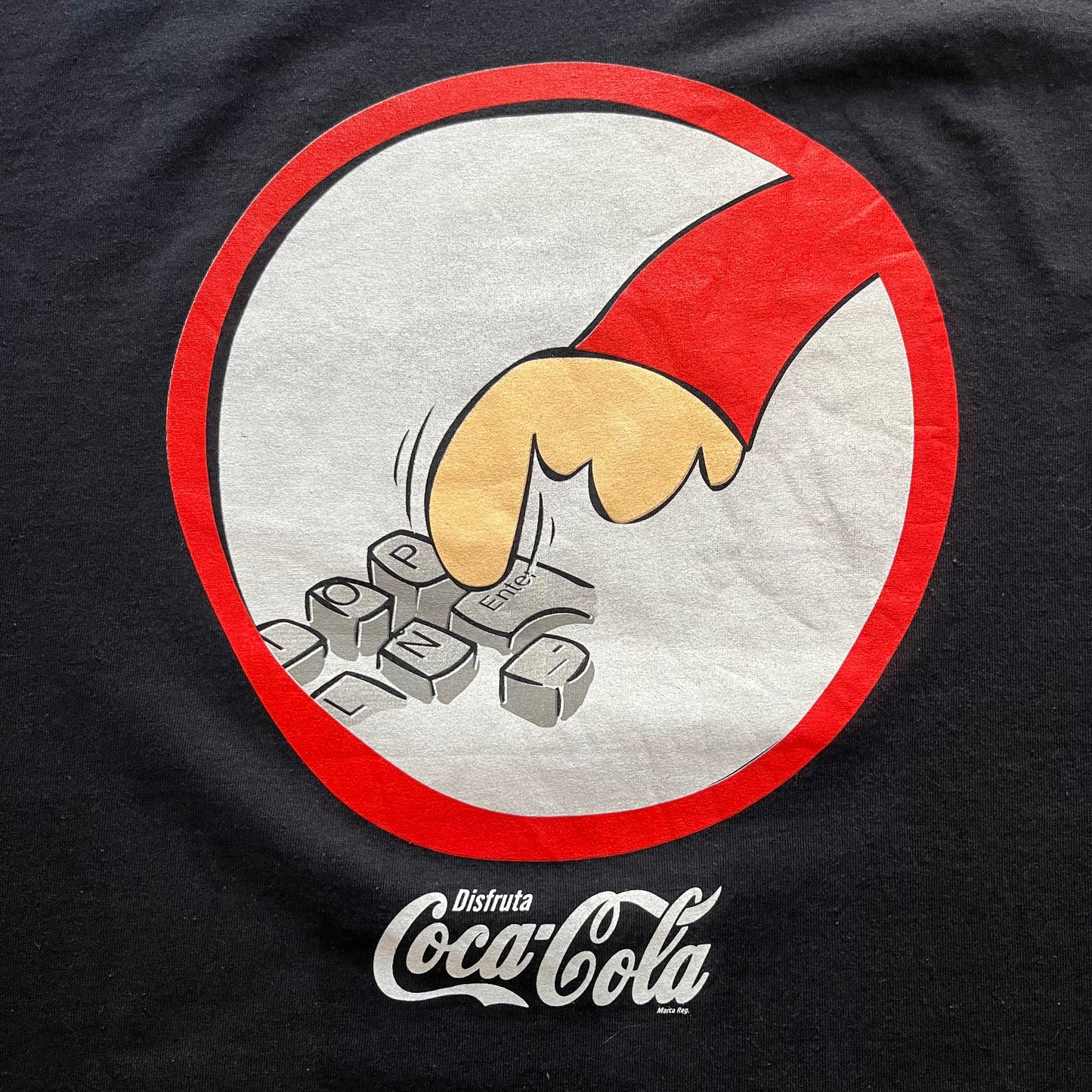 Vintage Coca Cola enter Key T-Shirt