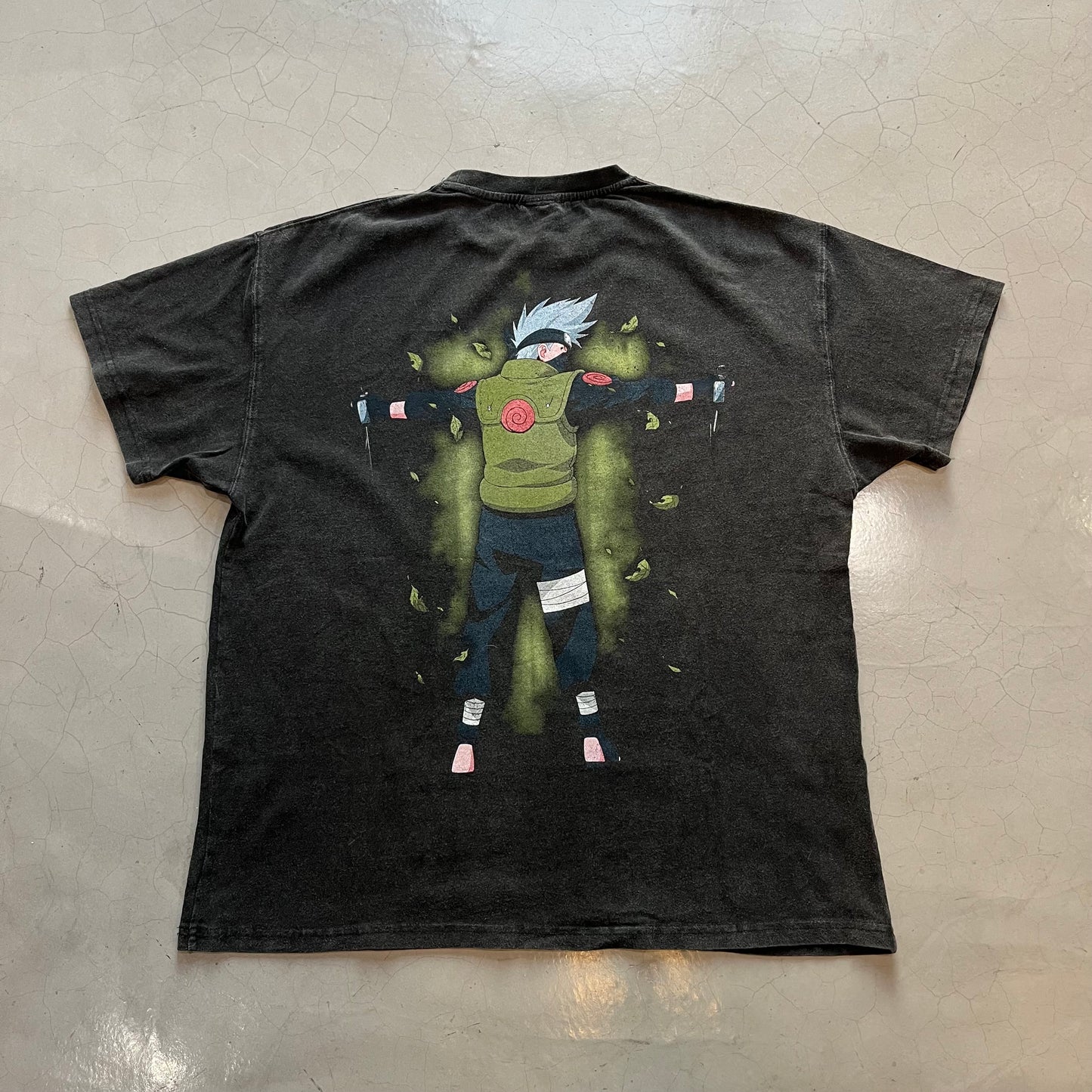 Naruto Kakashi Sensei Goat Crew T-shirt
