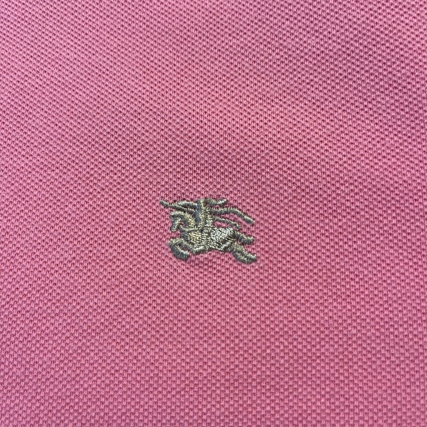 Vintage Burburry Pink Polo Shirt