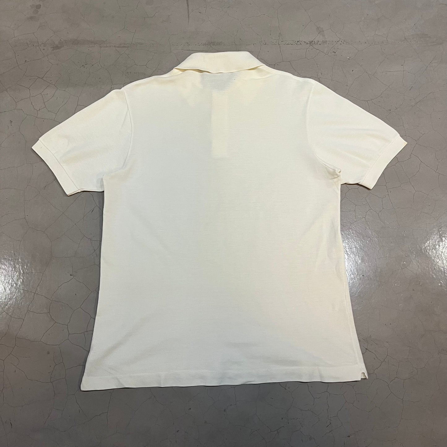 Vintage Lacoste White Polo Shirt