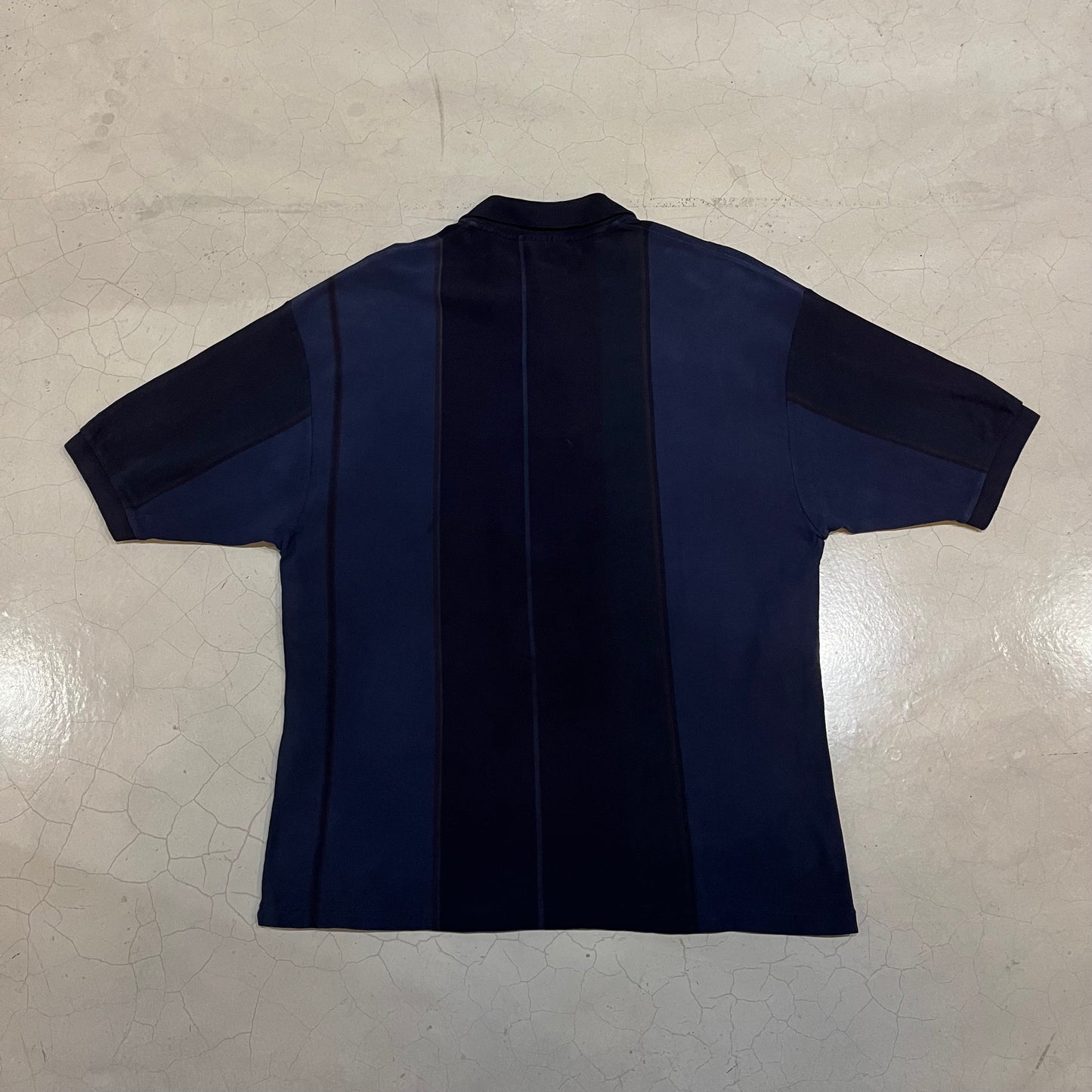 Vintage Lacoste Navy Stripe Polo Shirt