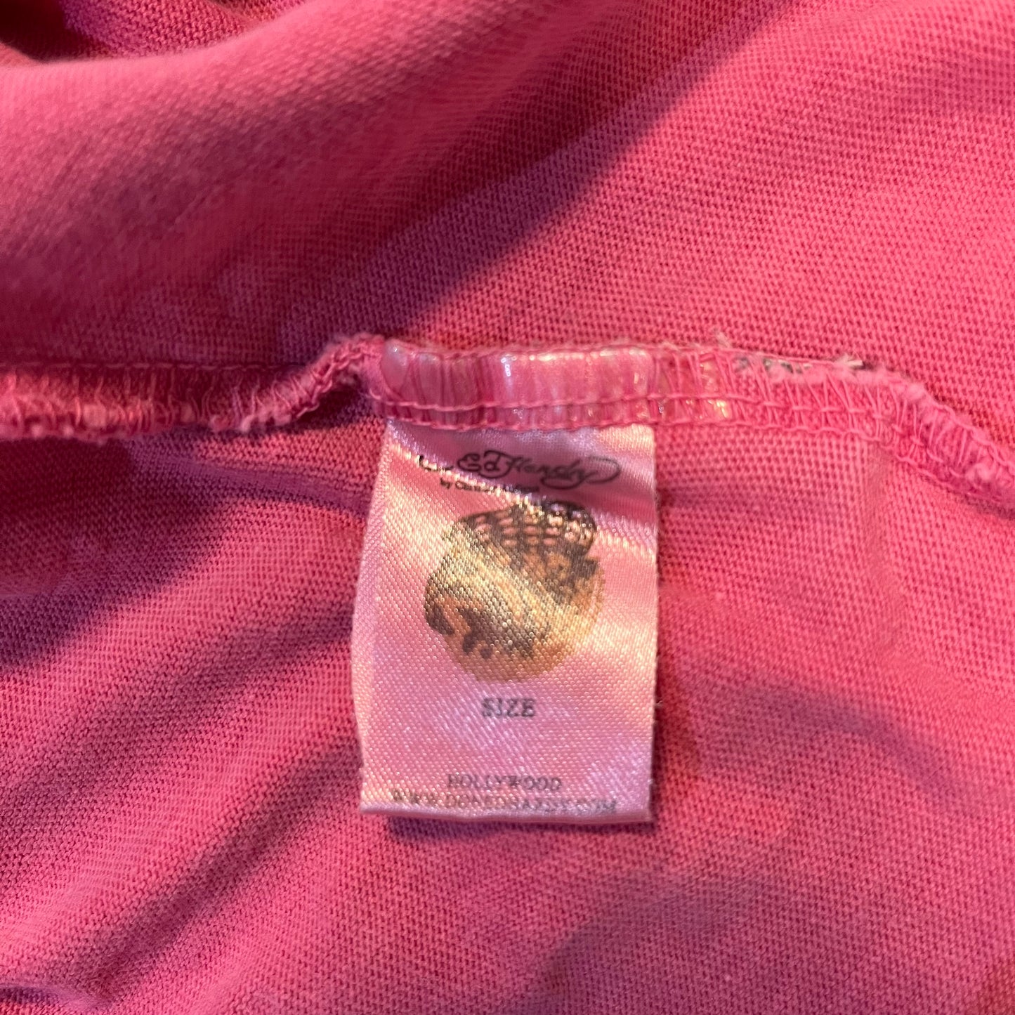 Women's Pink Ed hardy Longsleeve Shirt
