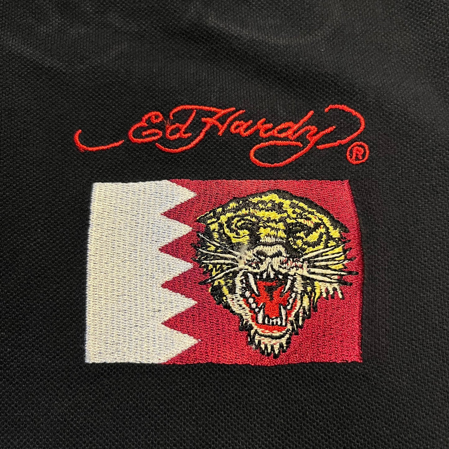 Vintage Ed Hardy Bahrain Polo Shirt