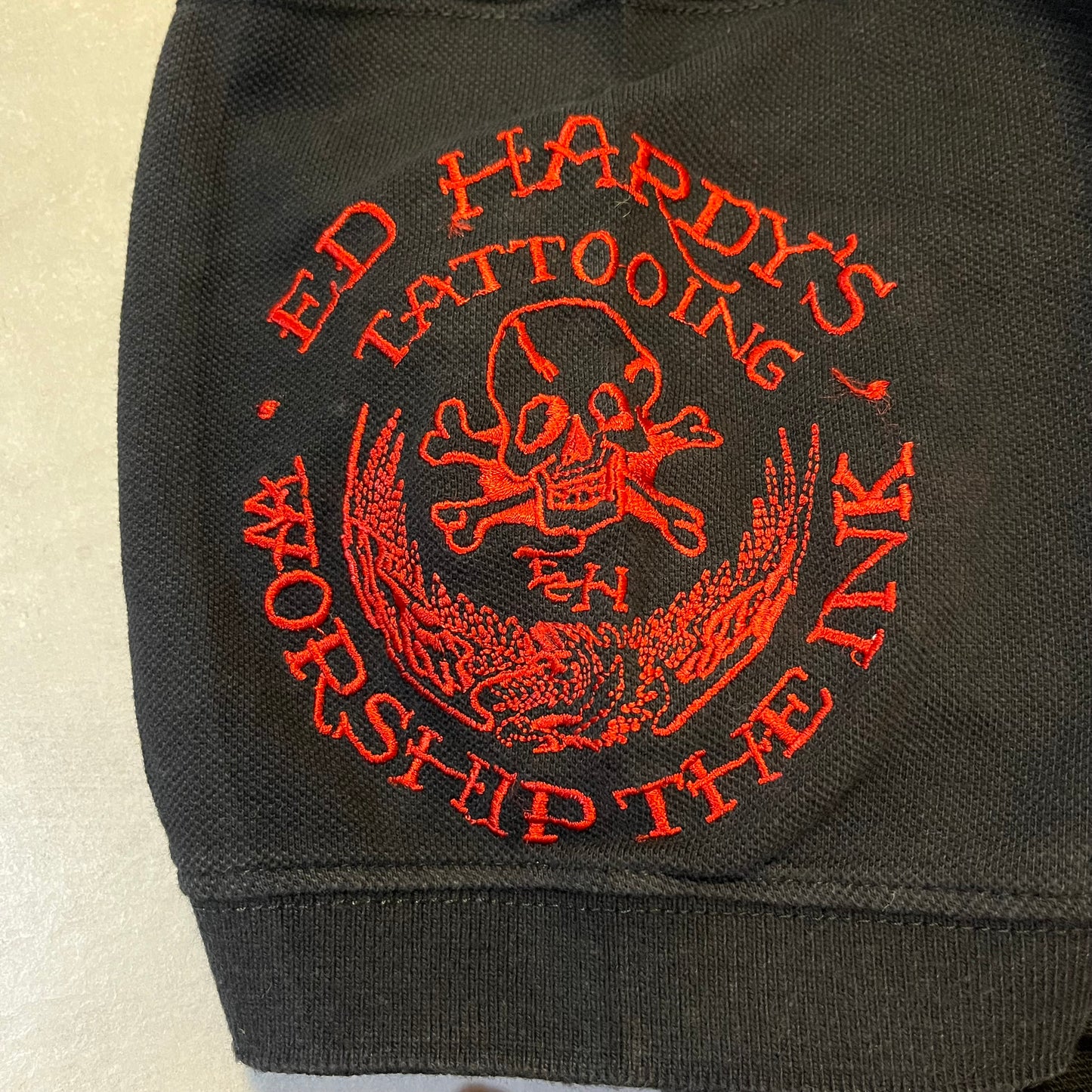 Vintage Ed Hardy Bahrain Polo Shirt