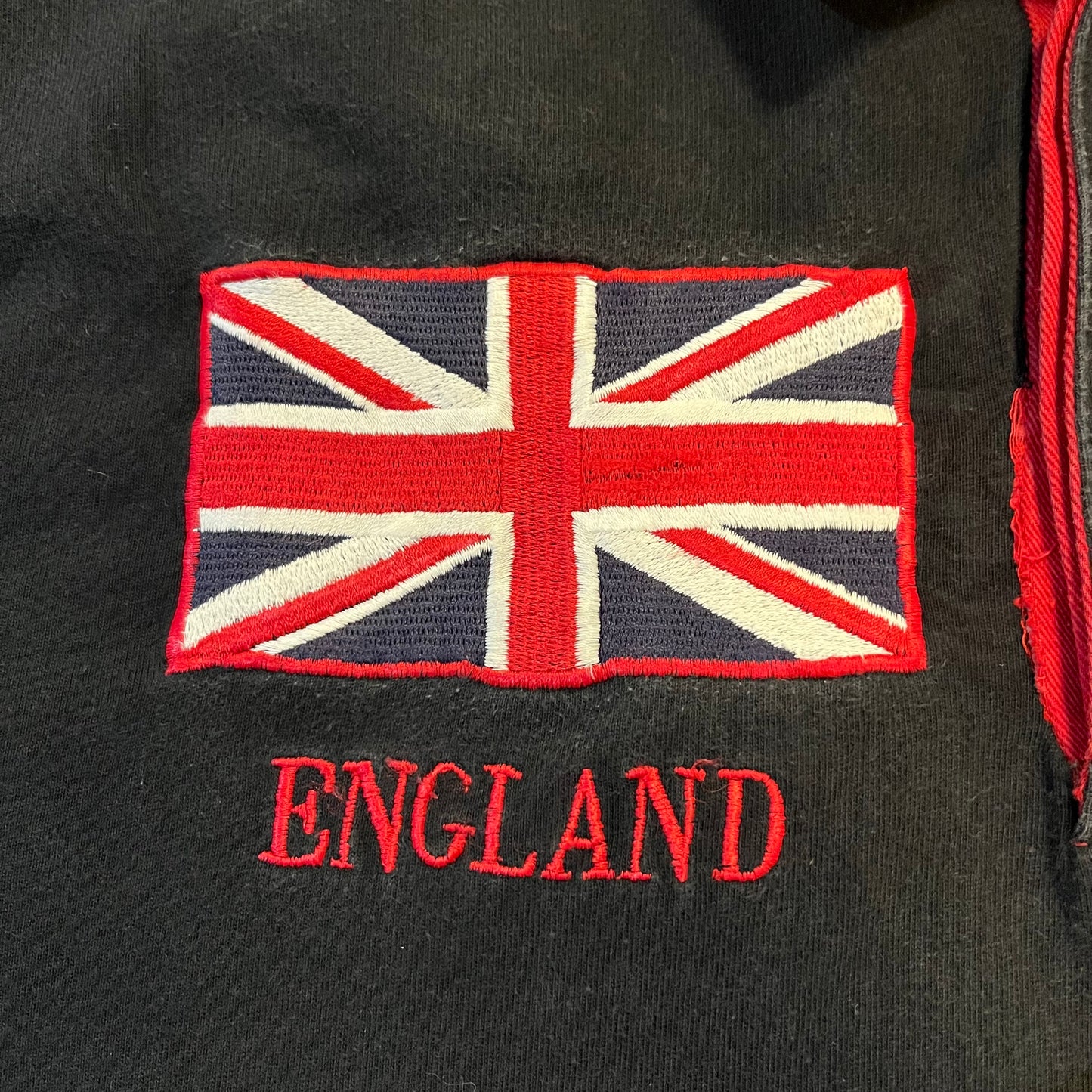 England Ed Hardy Longsleeve Rugby Polo Shirt