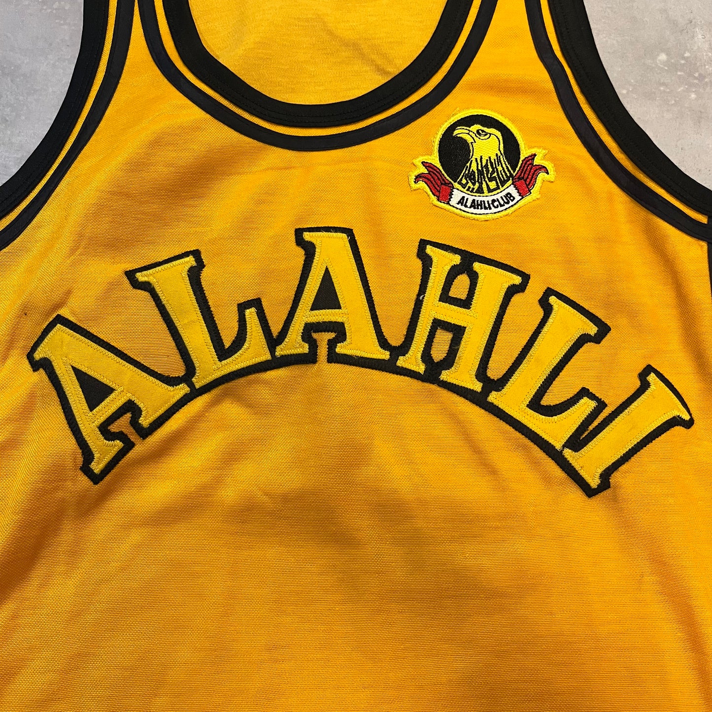 Vintage 80s Al Ahli Club Basketball Jersey