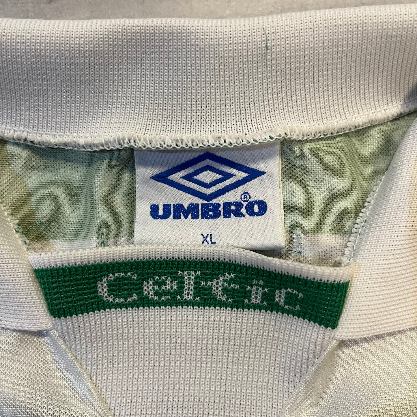 Vintage 1997 Celtic Umbro Football Jersey