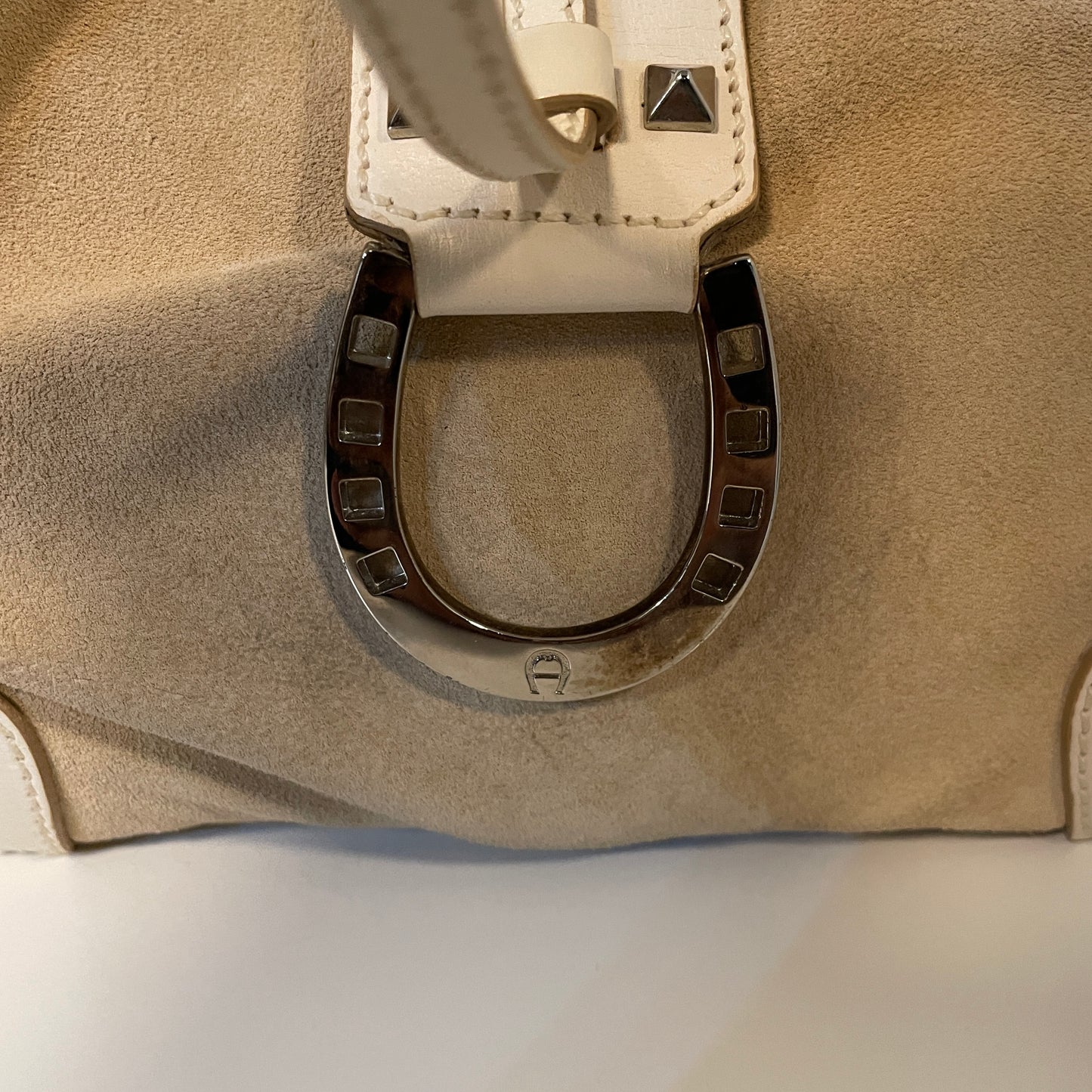 Vtg Aigner Hand Bag