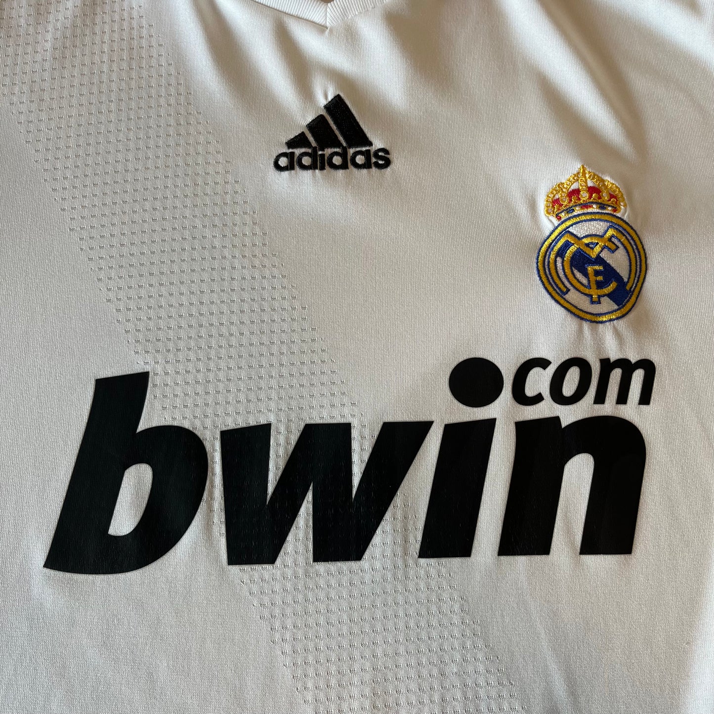 Real Madrid 2008 Home Jersey