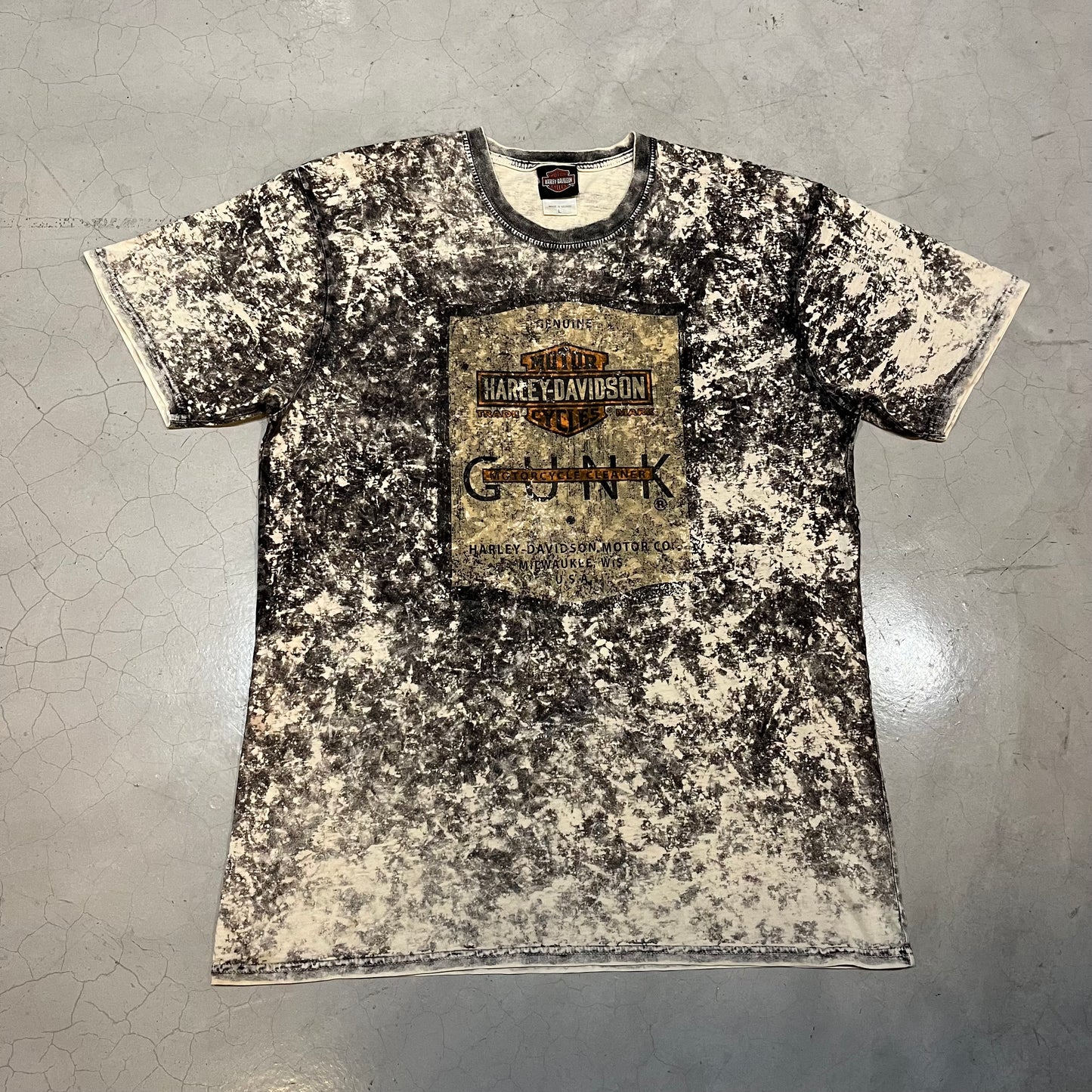Harley Davidson Kuwait Gunk Camo T-Shirt