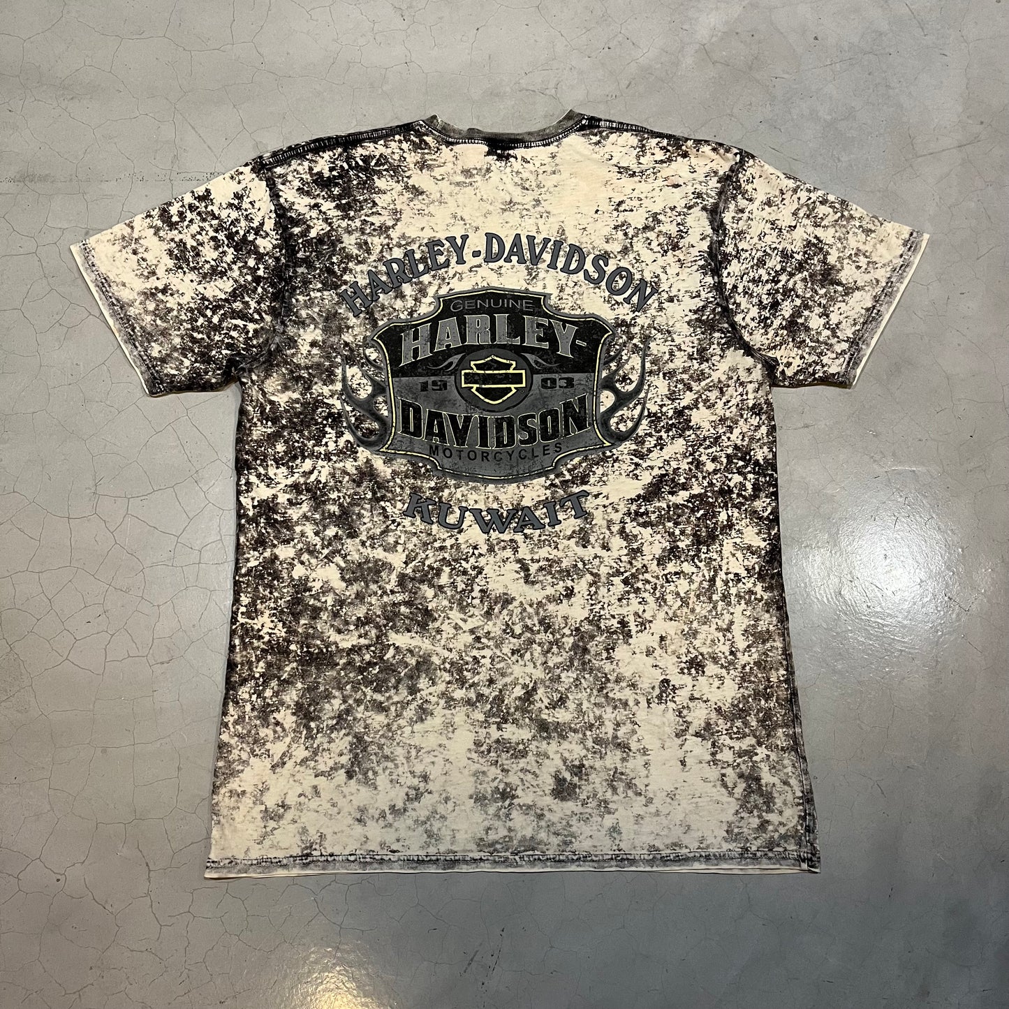Harley Davidson Kuwait Gunk Camo T-Shirt