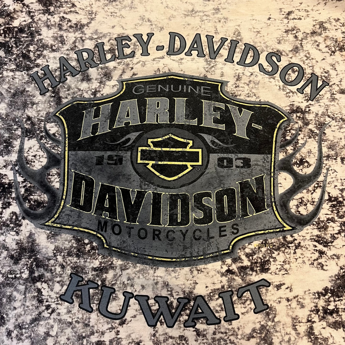Harley Davidson Kuwait Gunk Camo T-Shirt
