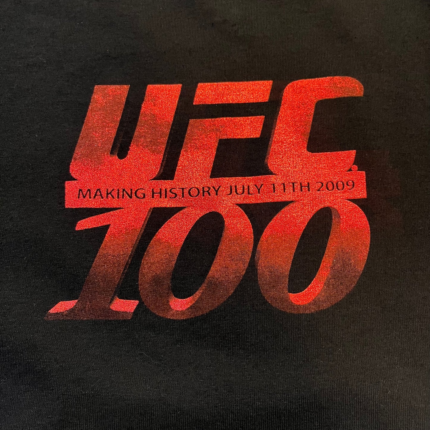 Vintage 2009 UFC 100 Lesnar vs Mir T-Shirt (DEADSTOCK)