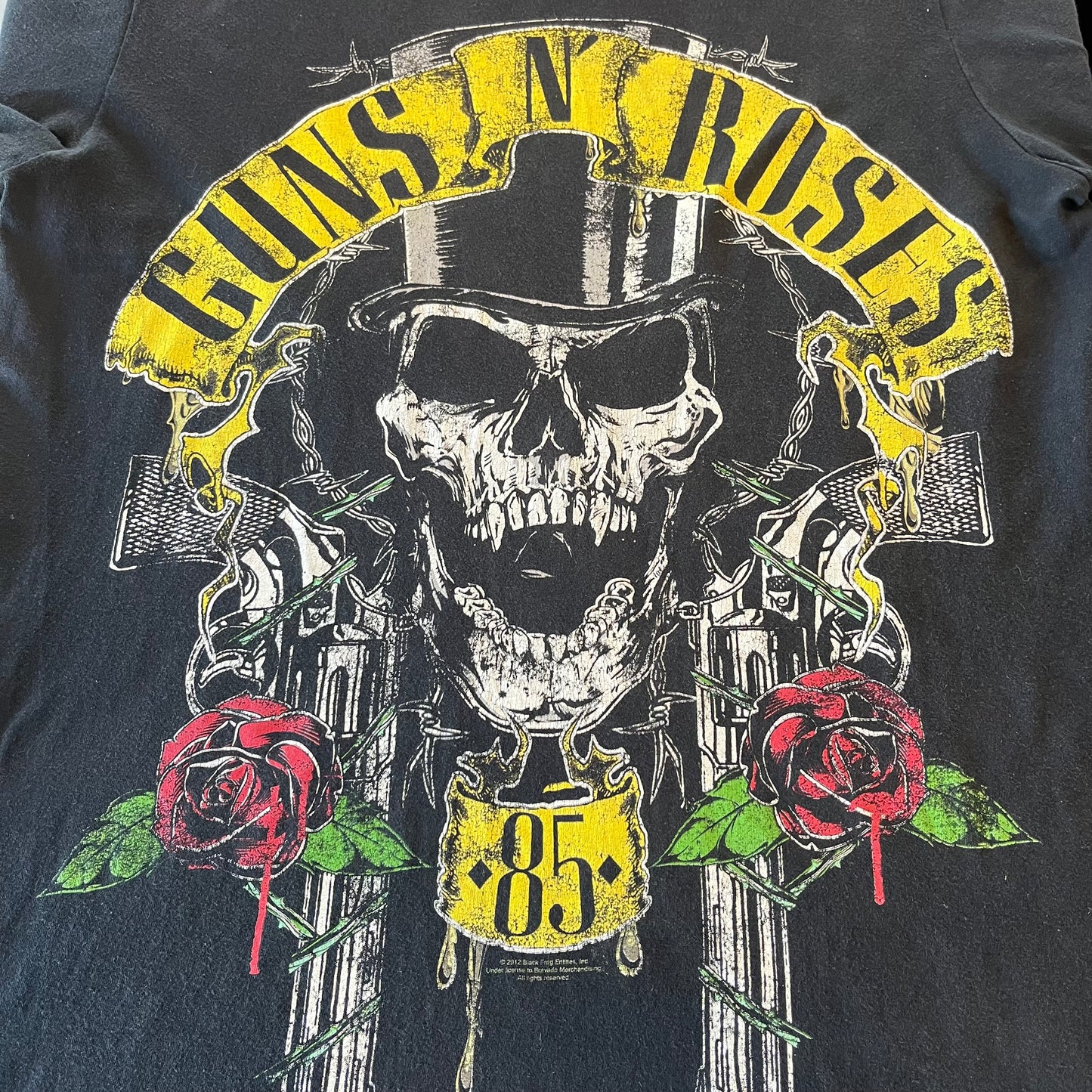 2012 Guns N Roses Los Angeles T-Shirt