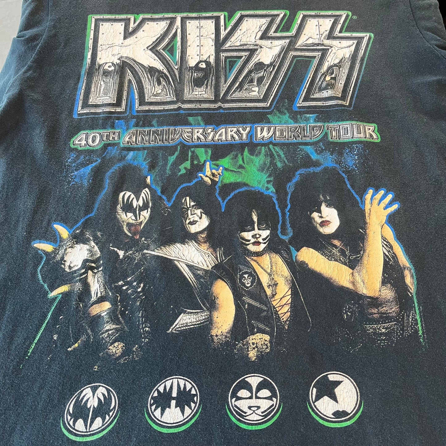Kiss 2015 World Tour 40th Anniversary T-Shirt