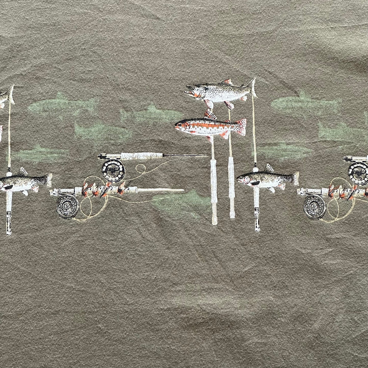 Vintage North River Fishing T-Shirt