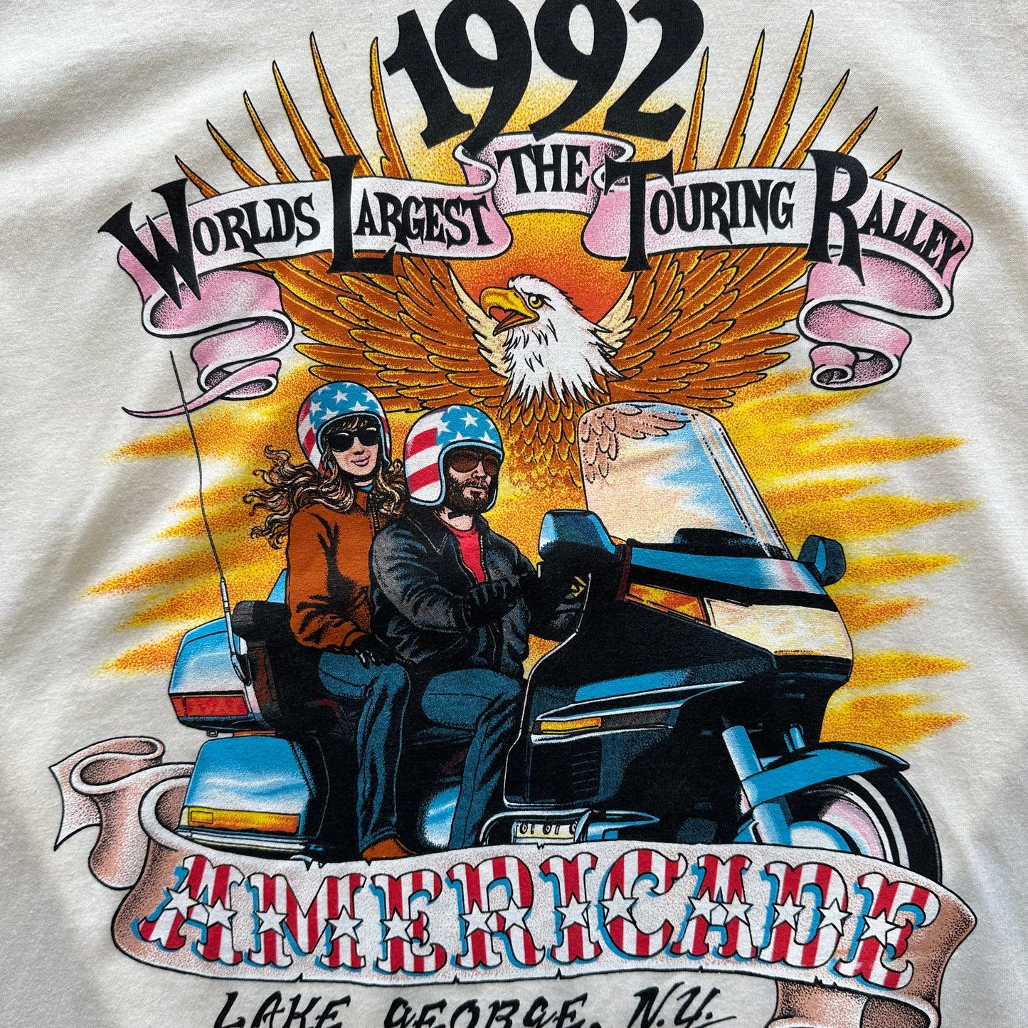 Vintage 1992 World's Largest Touring Rally T-Shirt