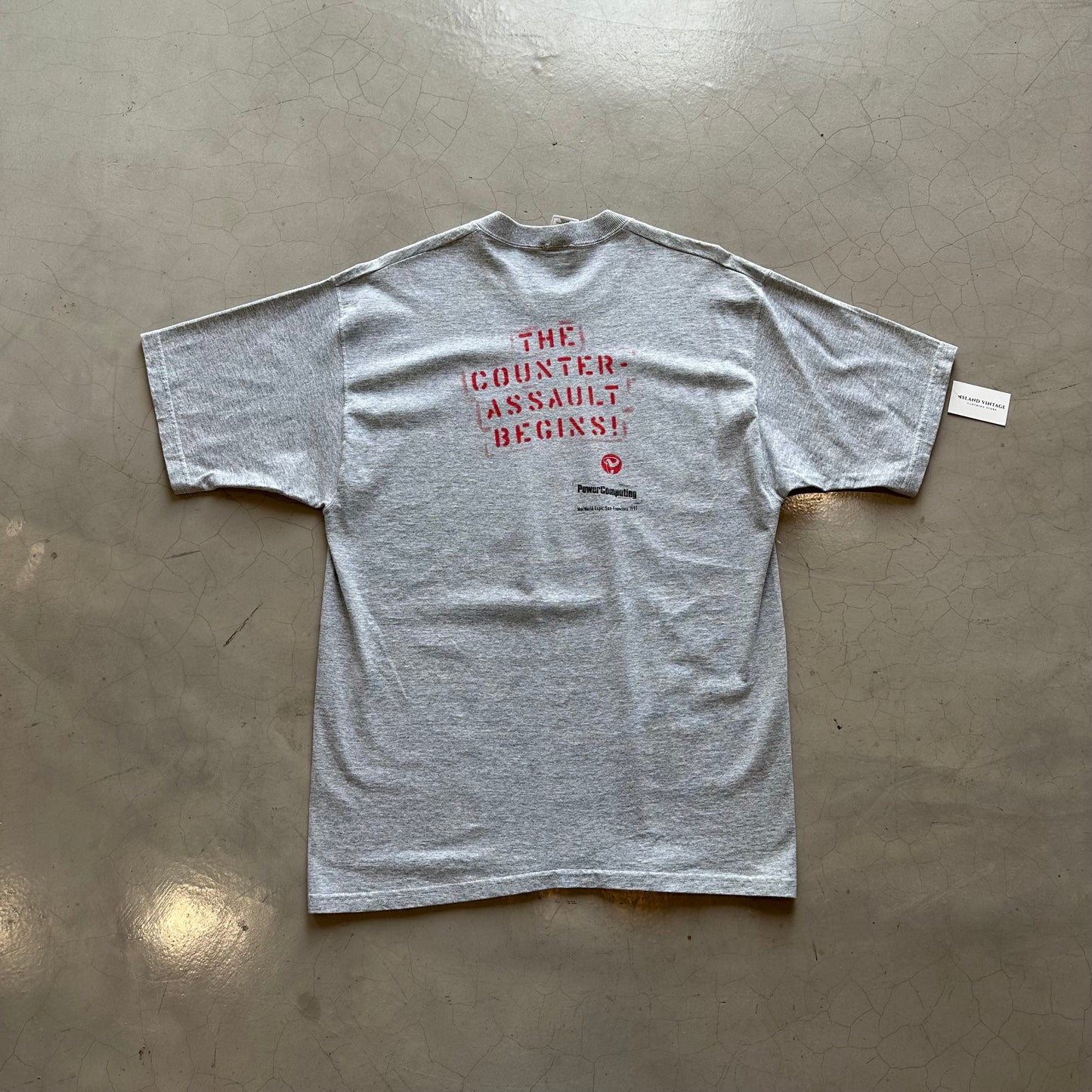 Vintage 1997 Power Computing Apple T-shirt