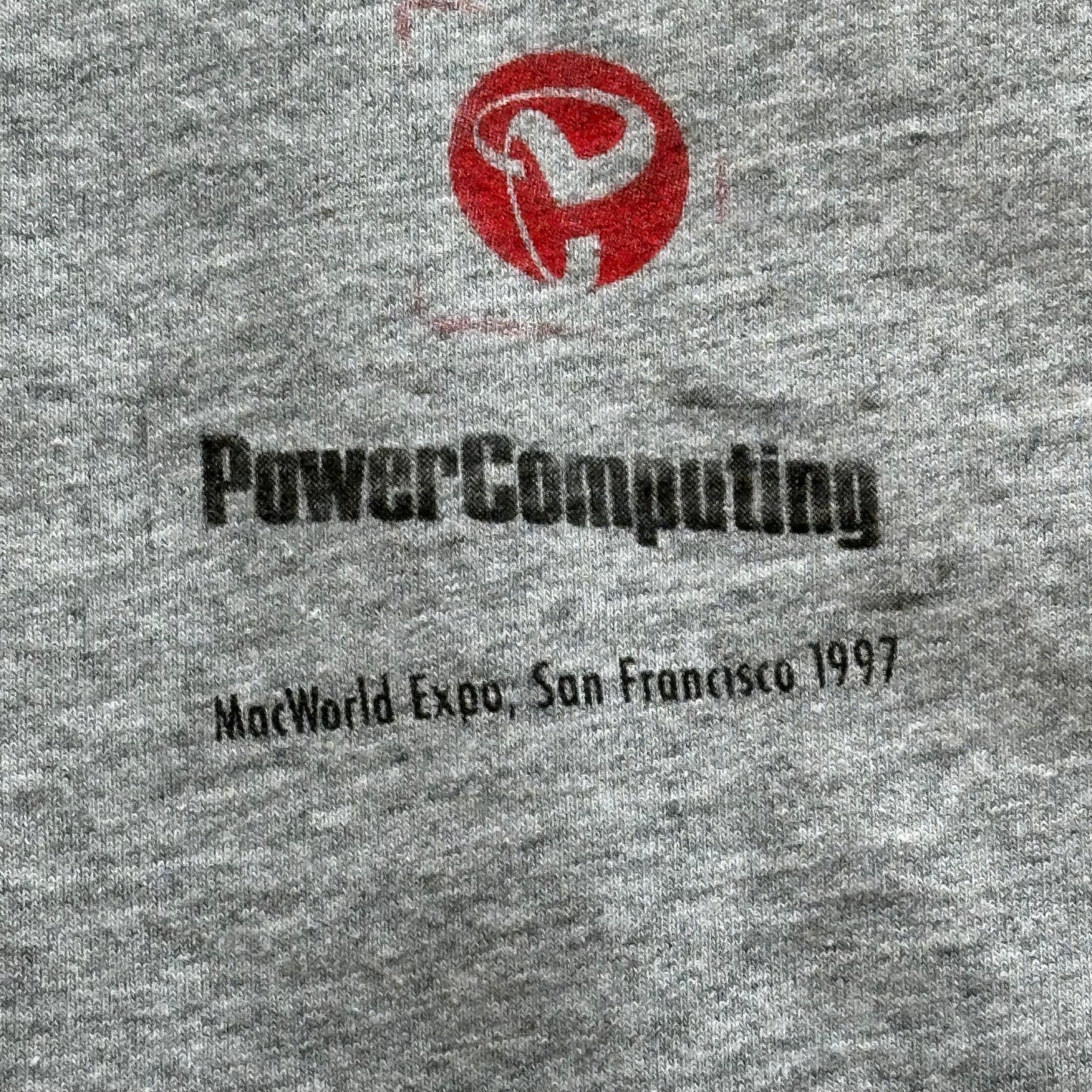 Vintage 1997 Power Computing Apple T-shirt