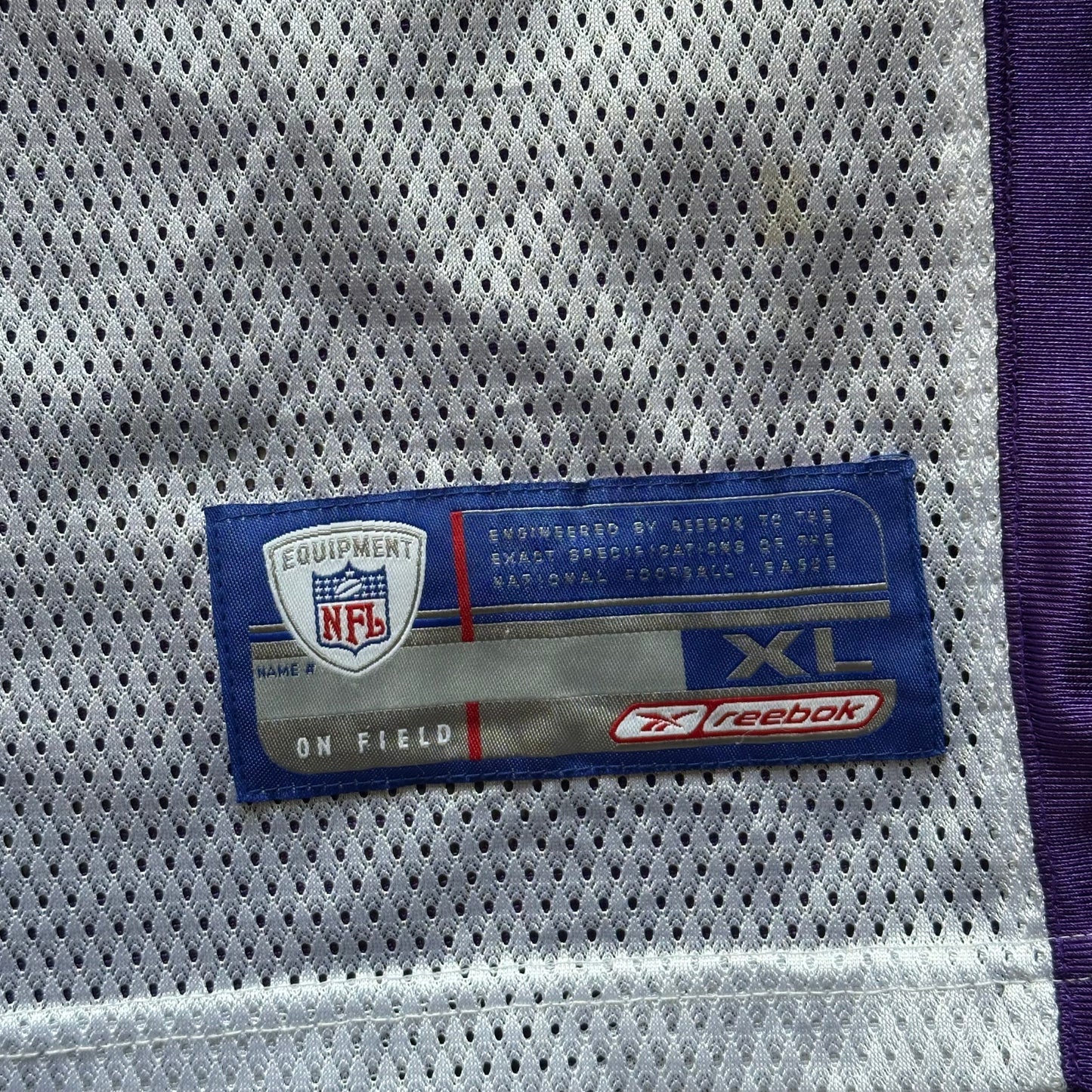 Minnesota Vikings Reebok NFL Jersey (Moss)