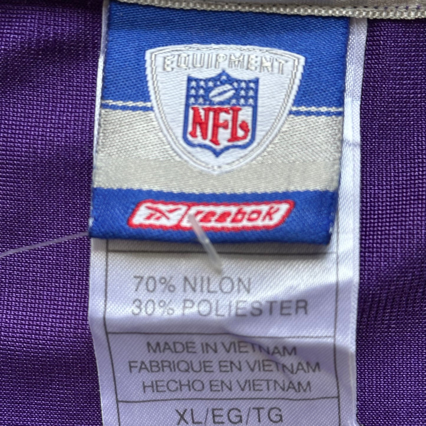 Minnesota Vikings Reebok NFL Jersey (Moss)