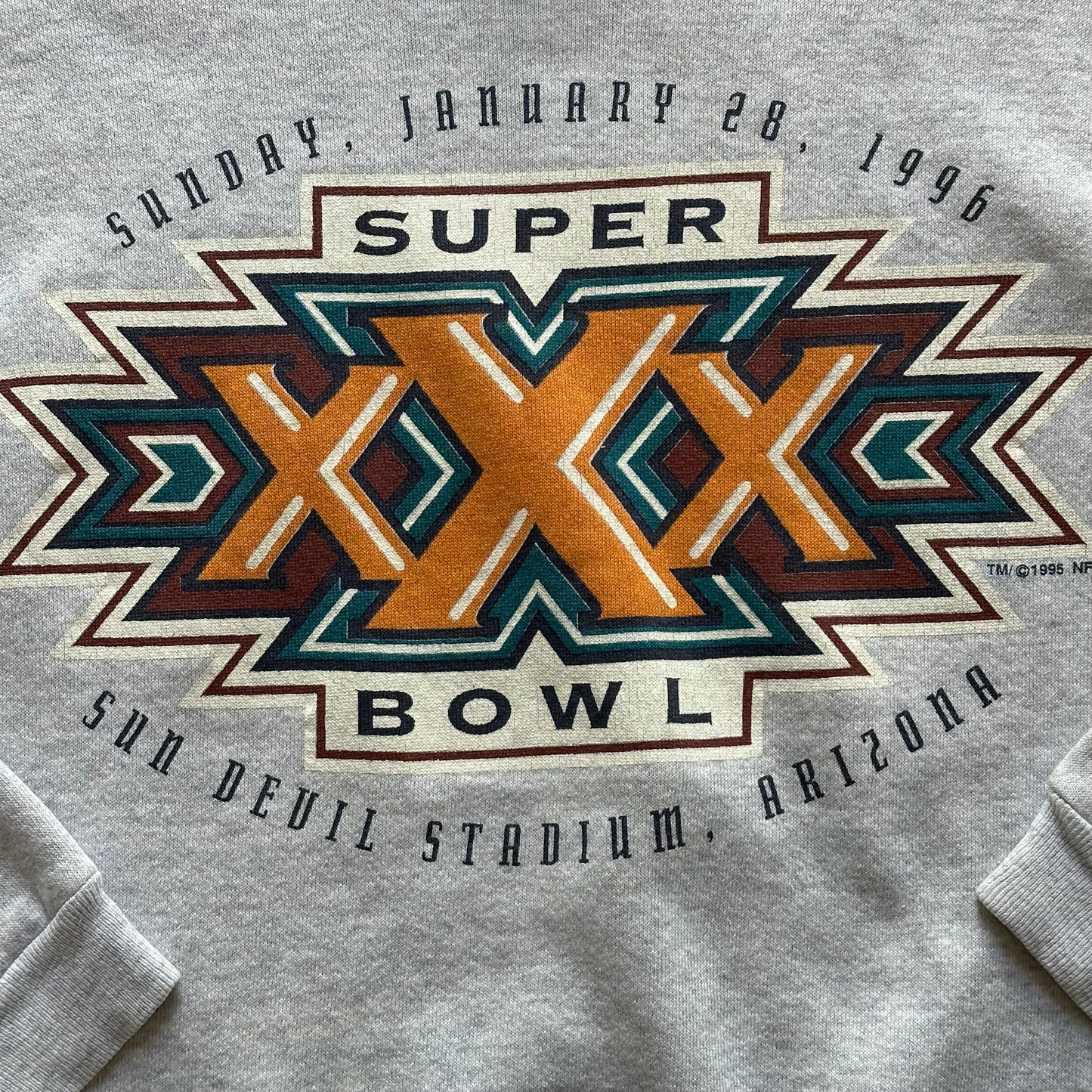 Vintage Super Bowl 1996 Sweater