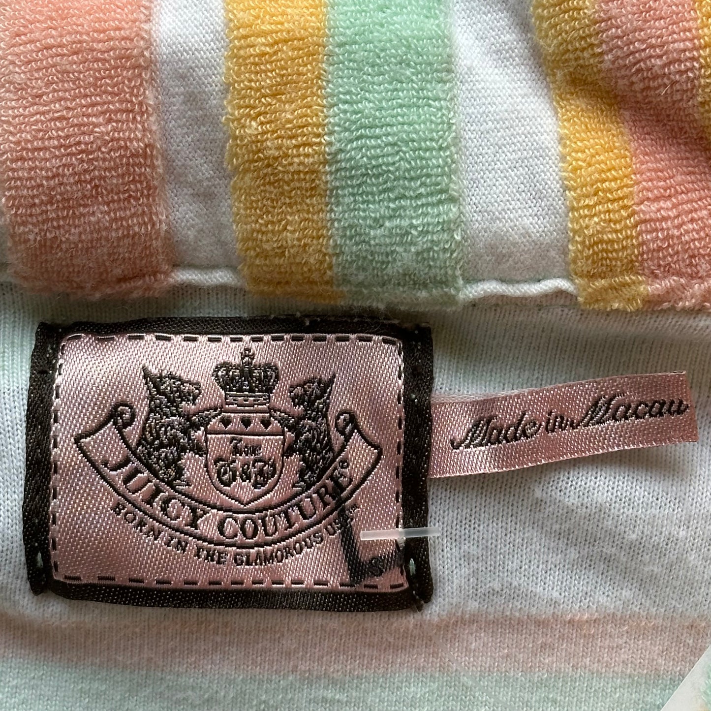 Juicy Couture Hooded Sleeveless Pastel Top